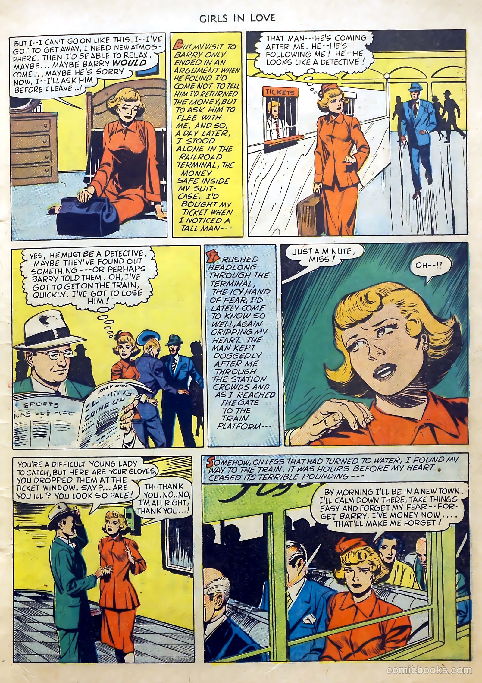 Girls in Love #2 (1950) — page 13 of 36