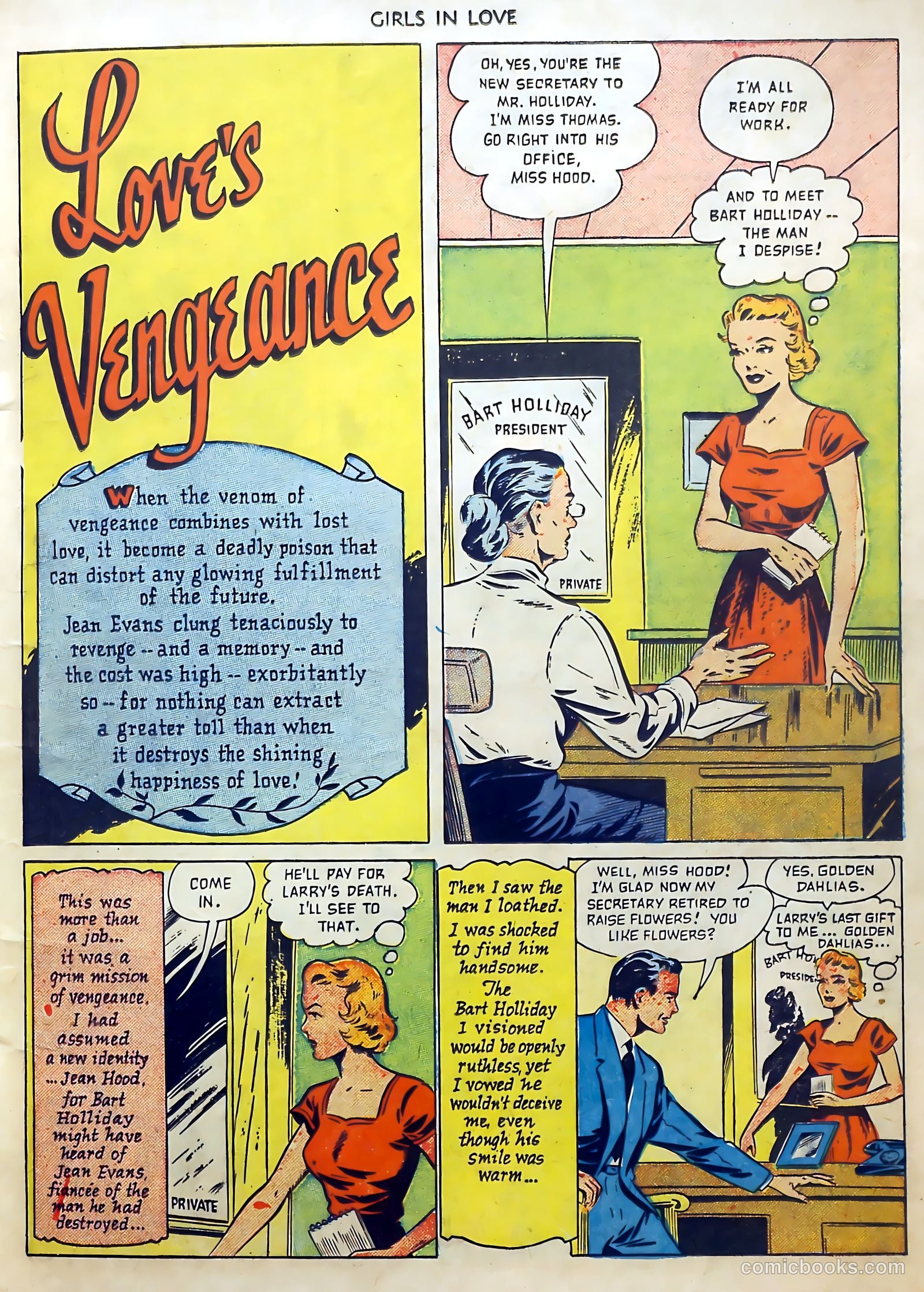 Girls in Love #2 (1950) — page 15 of 36