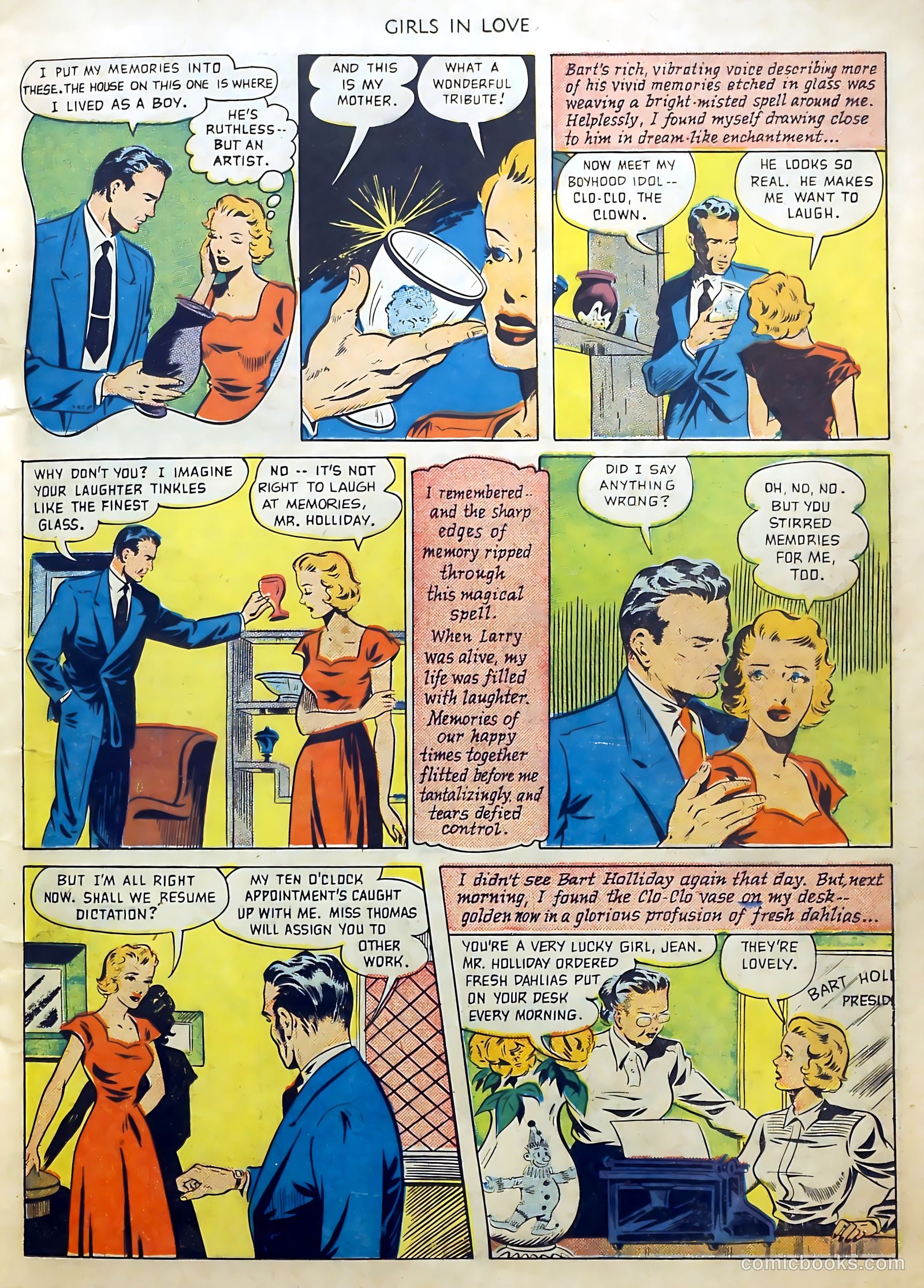 Girls in Love #2 (1950) — page 17 of 36
