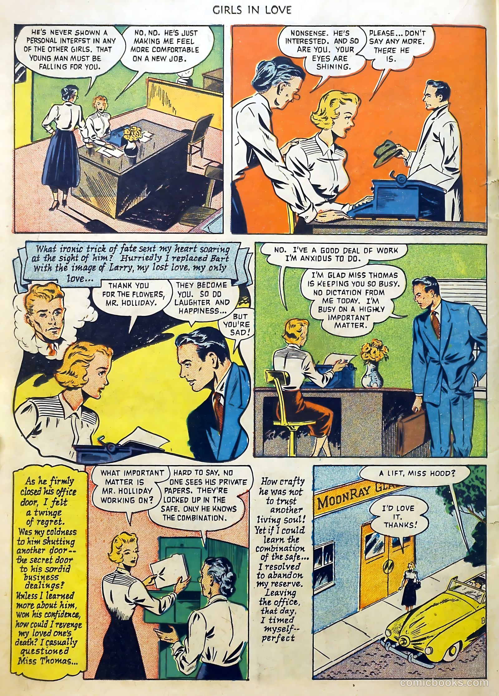 Girls in Love #2 (1950) — page 18 of 36
