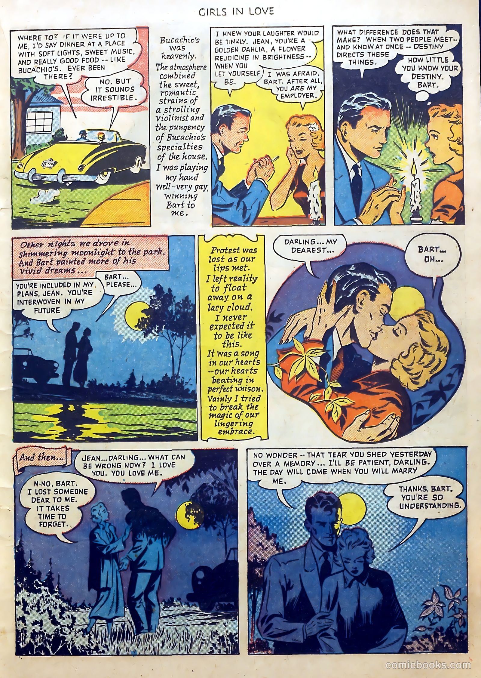 Girls in Love #2 (1950) — page 19 of 36