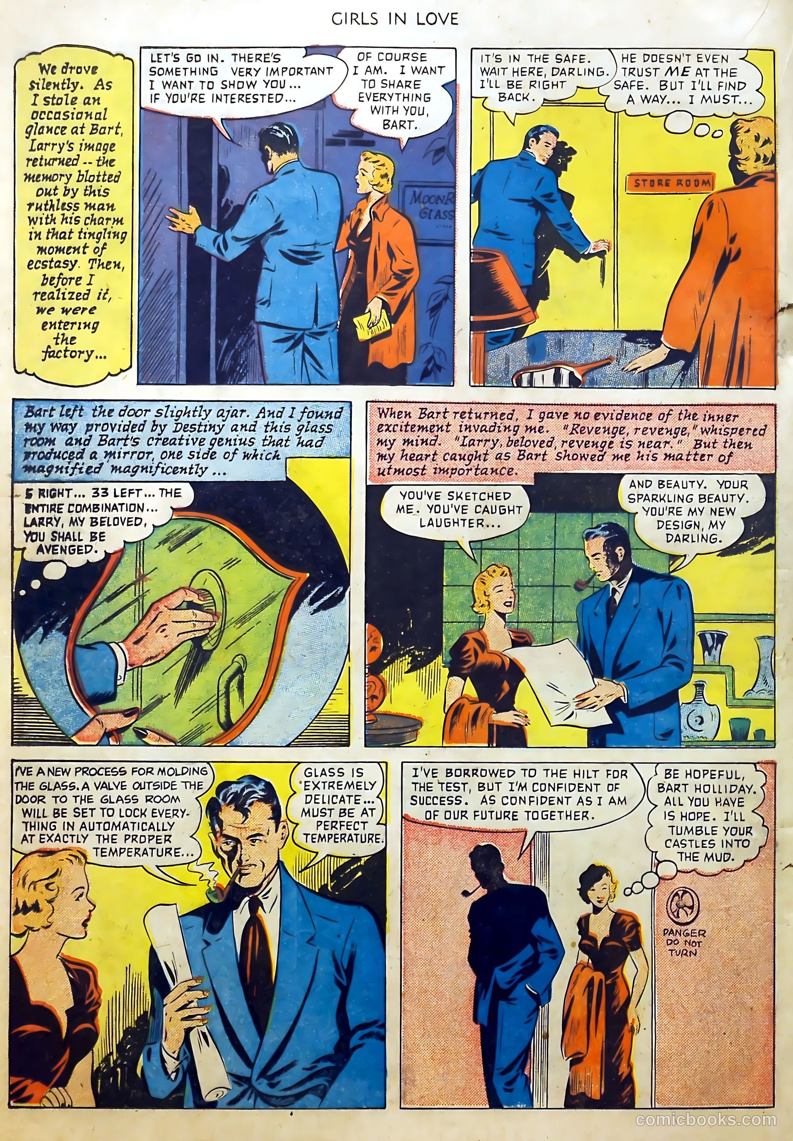 Girls in Love #2 (1950) — page 20 of 36