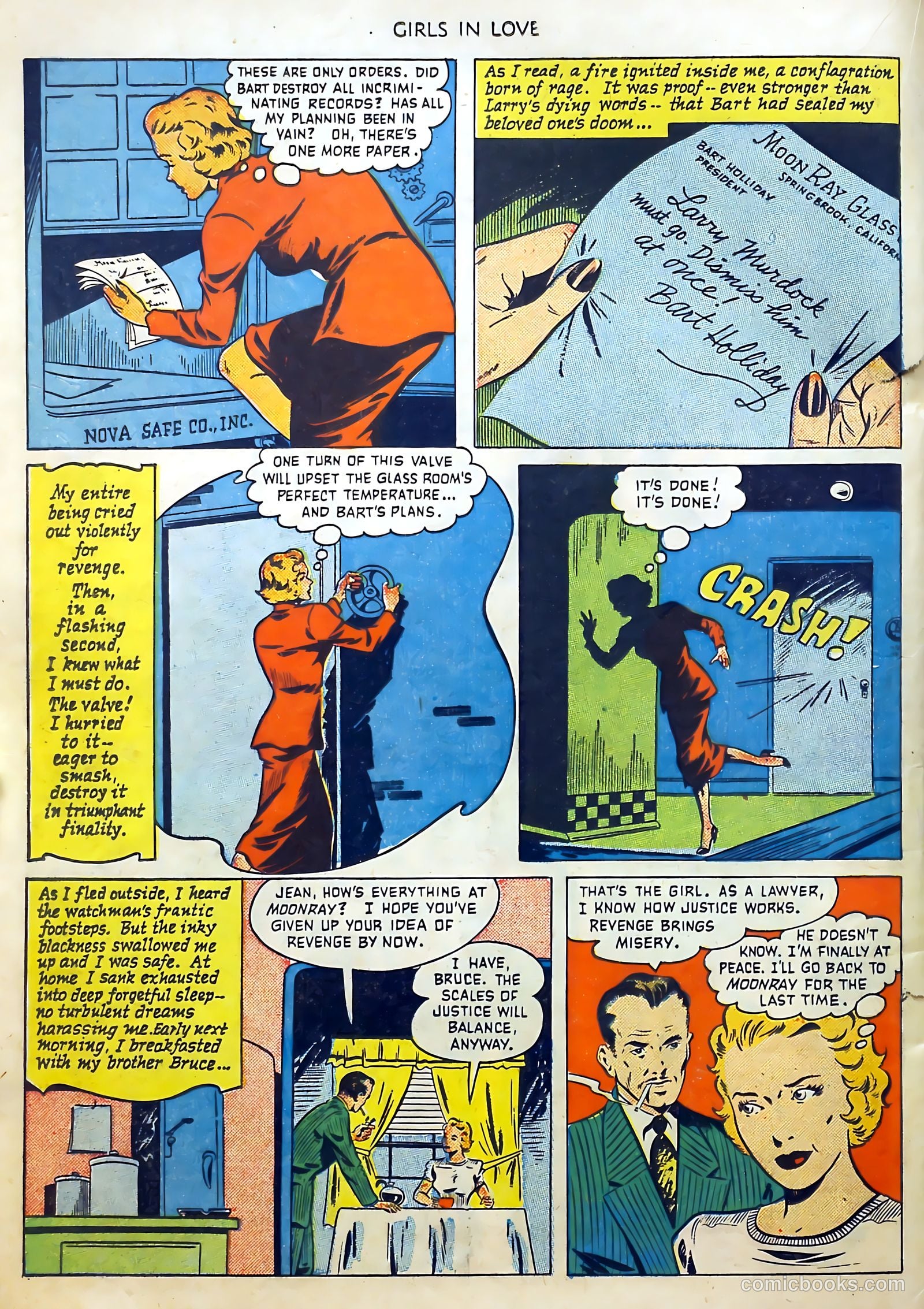 Girls in Love #2 (1950) — page 22 of 36
