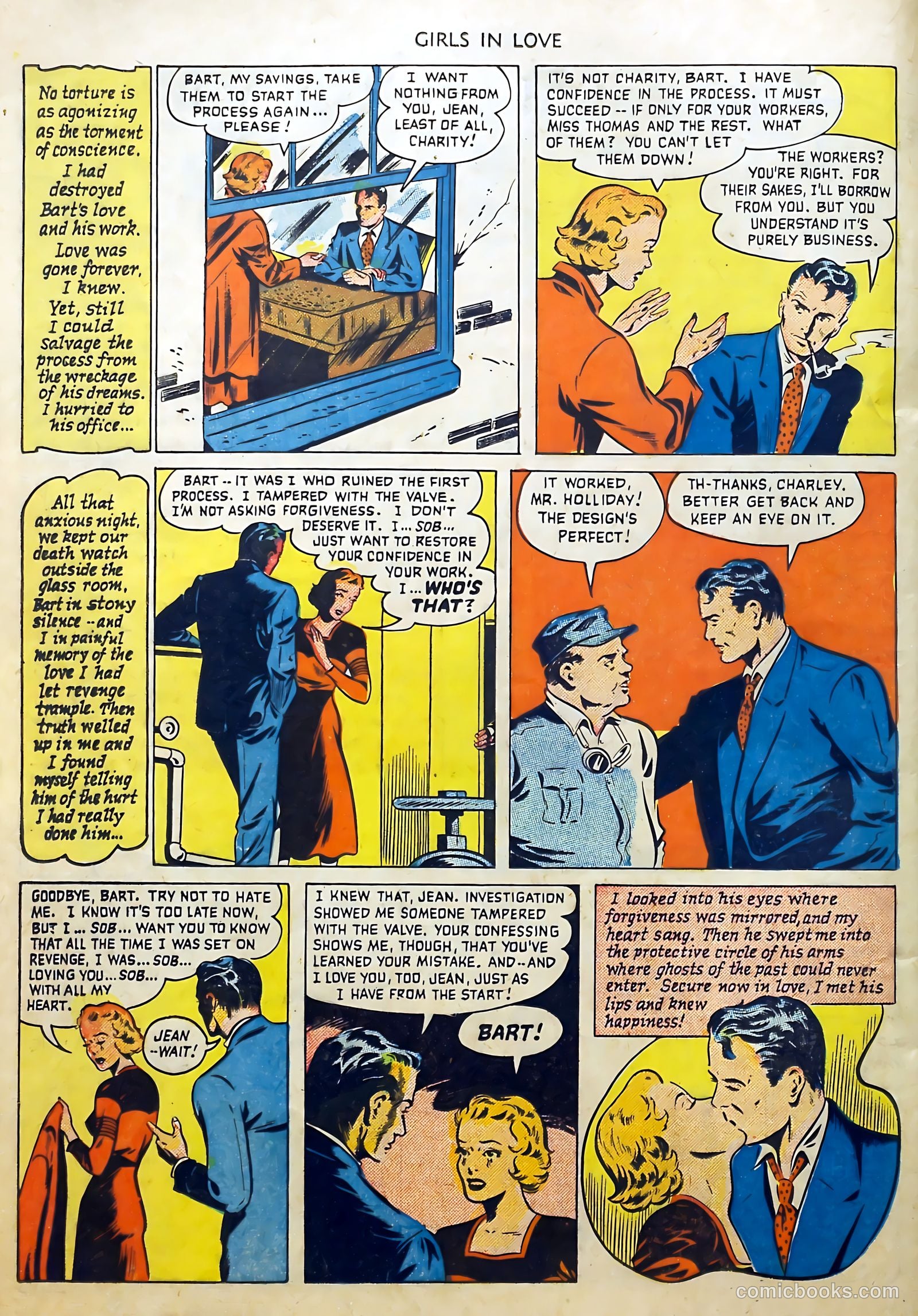 Girls in Love #2 (1950) — page 24 of 36