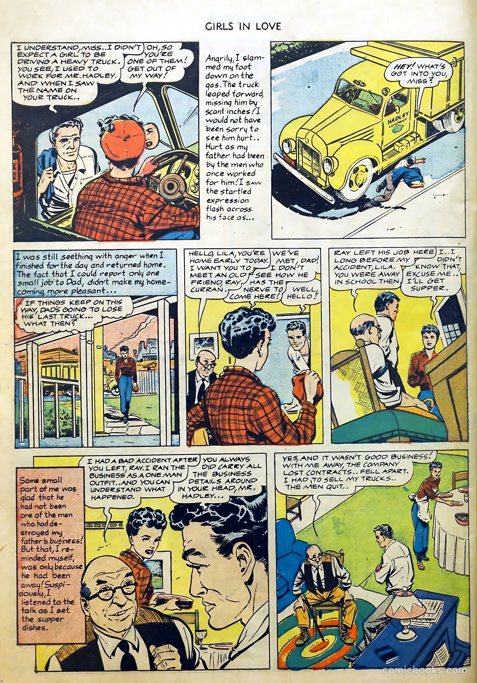 Girls in Love #2 (1950) — page 28 of 36