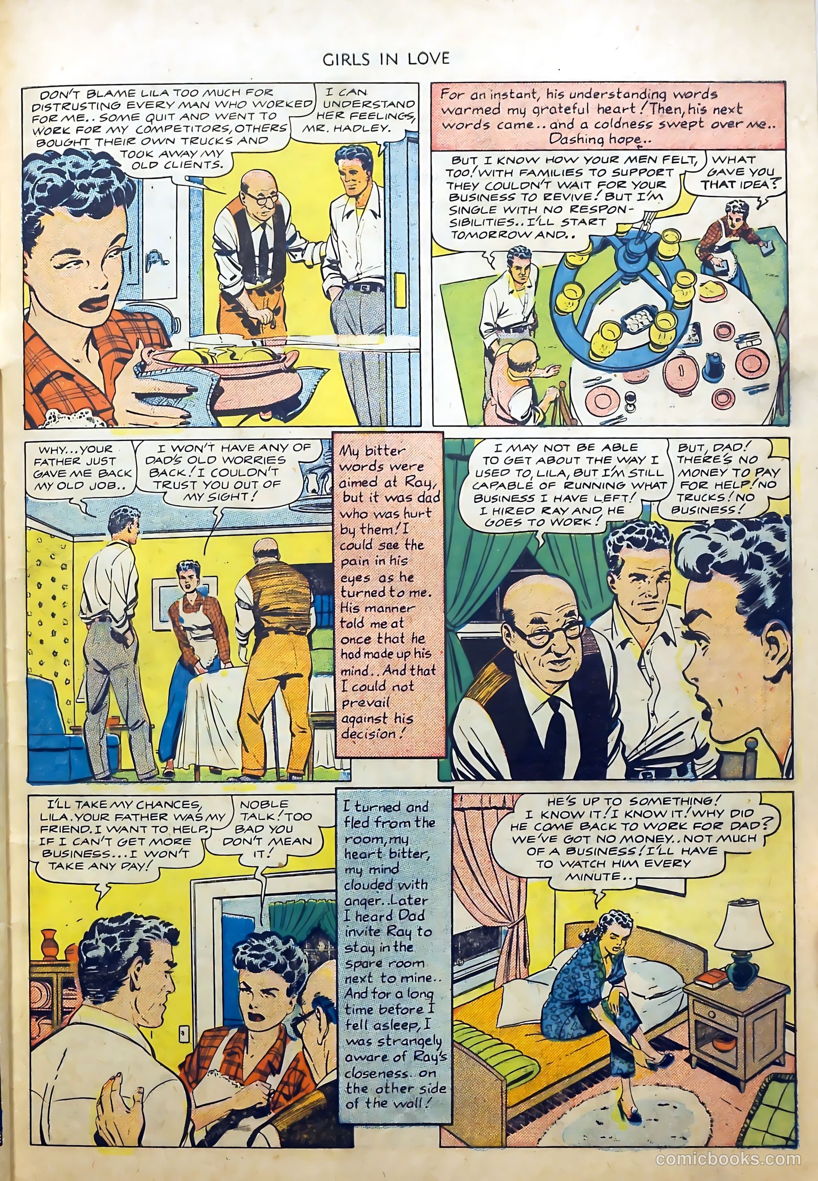 Girls in Love #2 (1950) — page 29 of 36