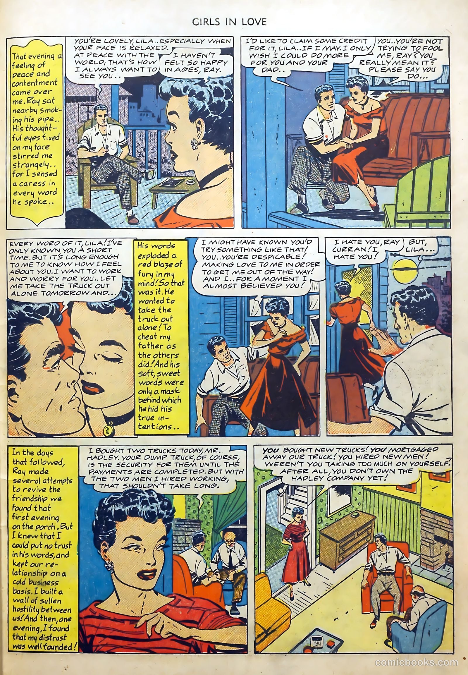Girls in Love #2 (1950) — page 31 of 36