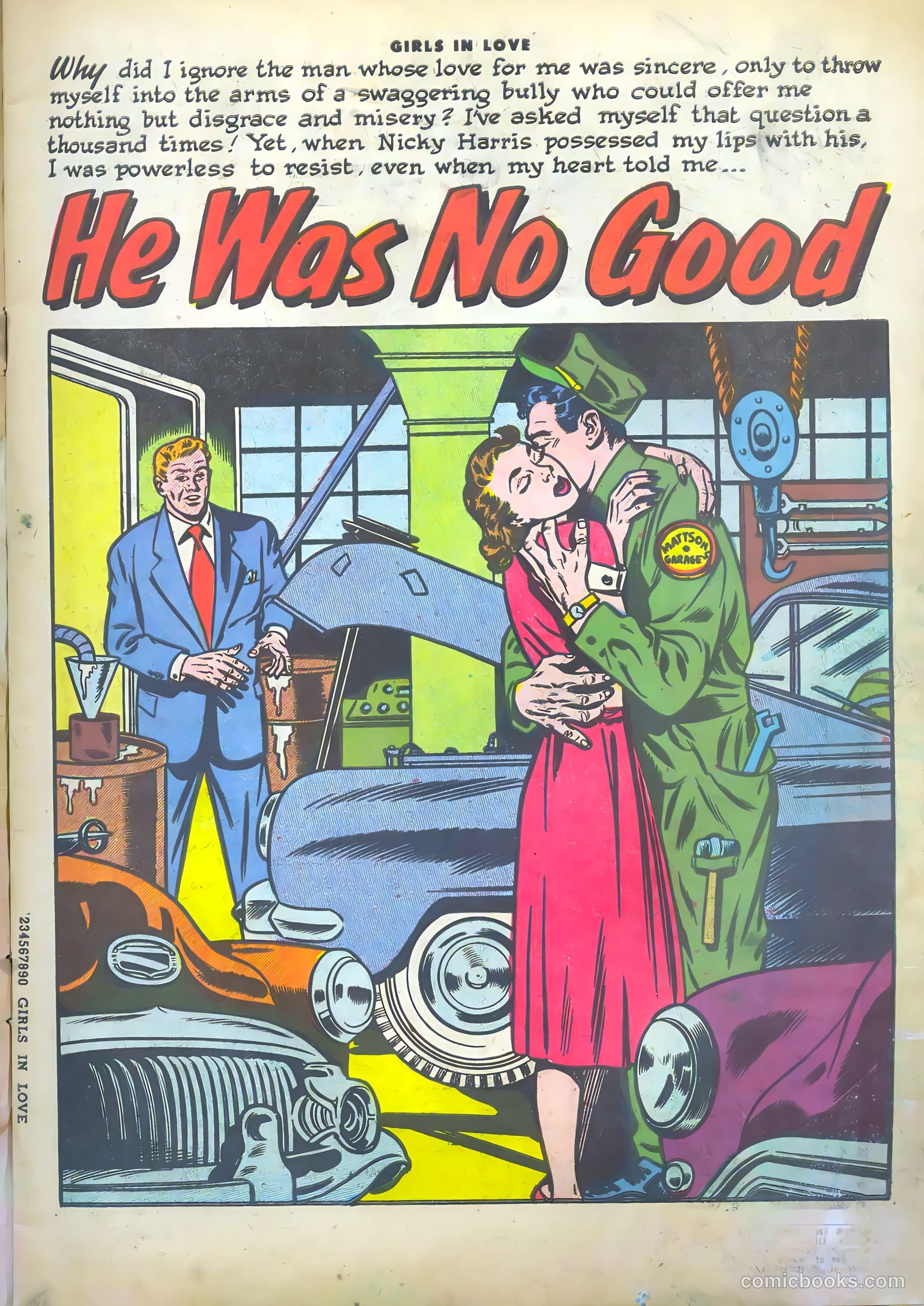 Girls in Love #46 (1955) — page 3 of 36