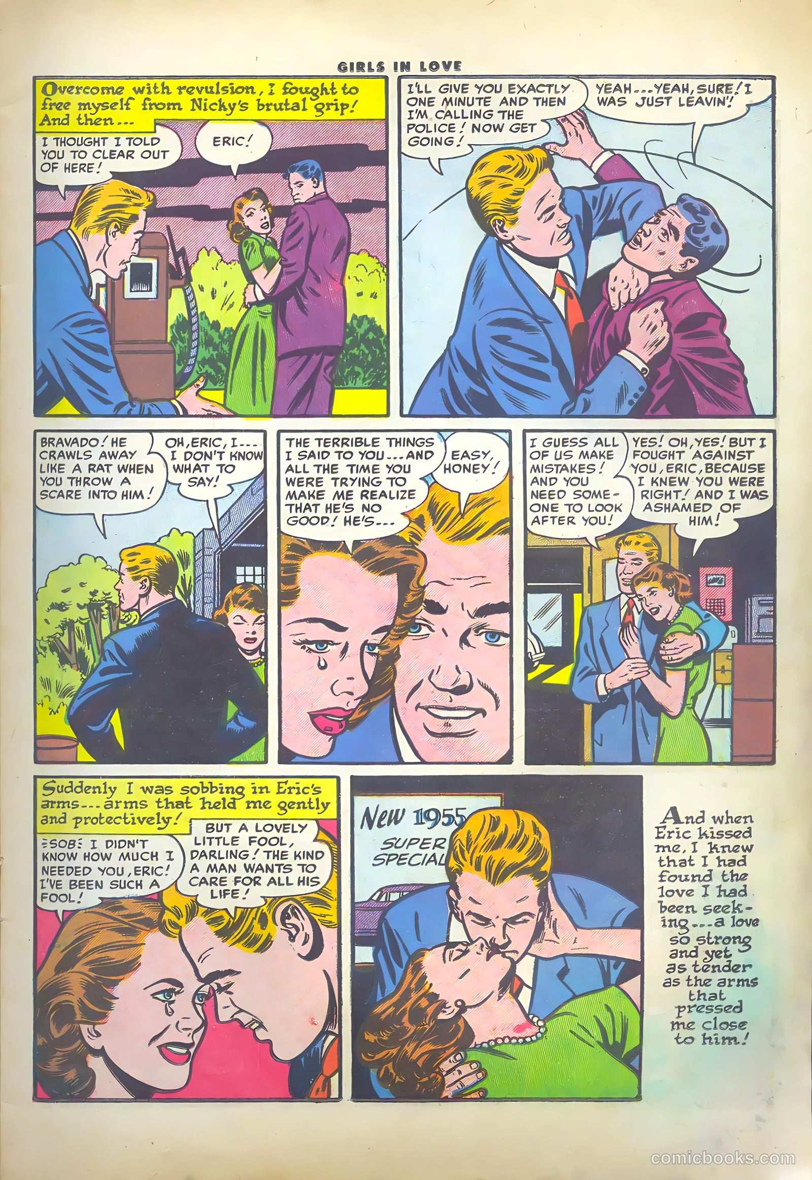 Girls in Love #46 (1955) — page 11 of 36