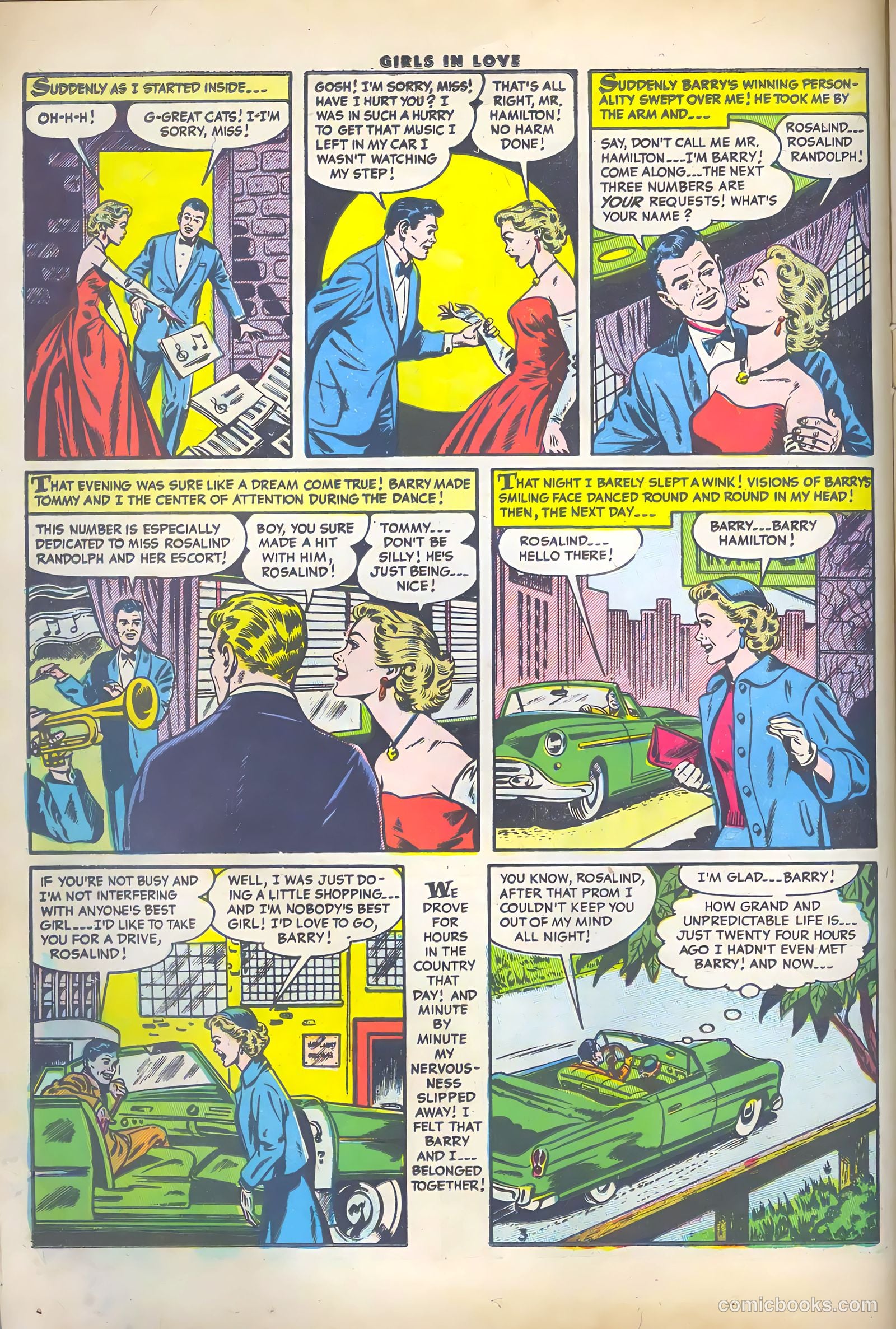 Girls in Love #46 (1955) — page 14 of 36