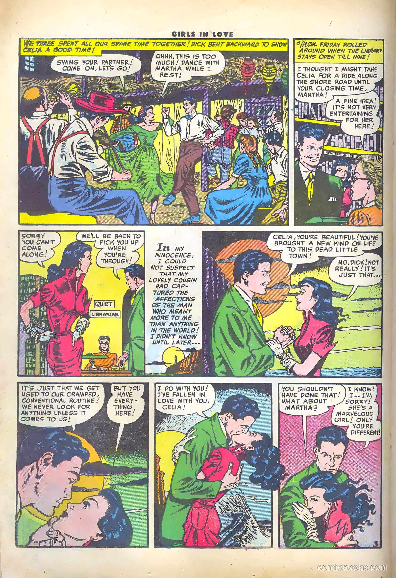 Girls in Love #46 (1955) — page 20 of 36