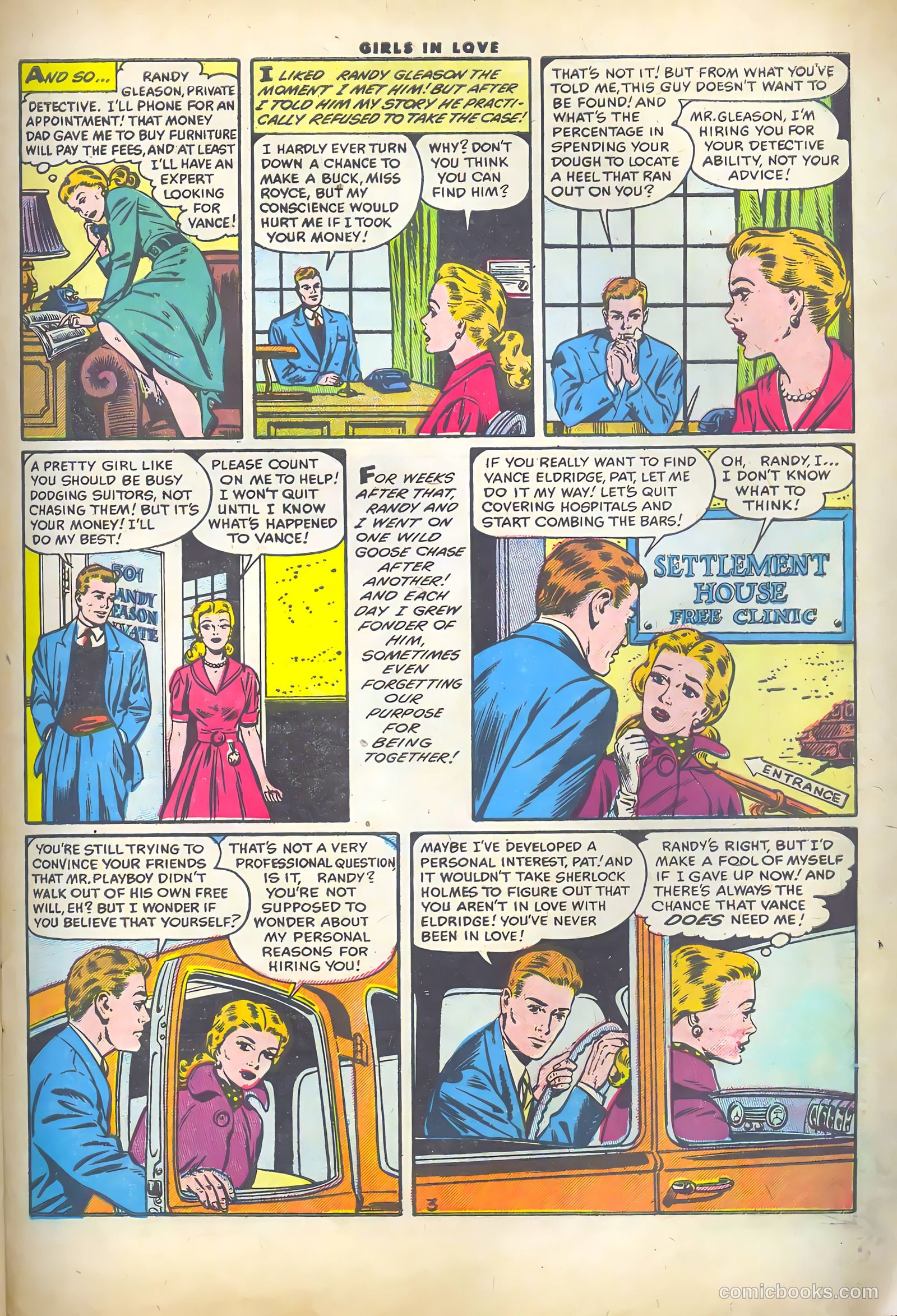 Girls in Love #46 (1955) — page 29 of 36