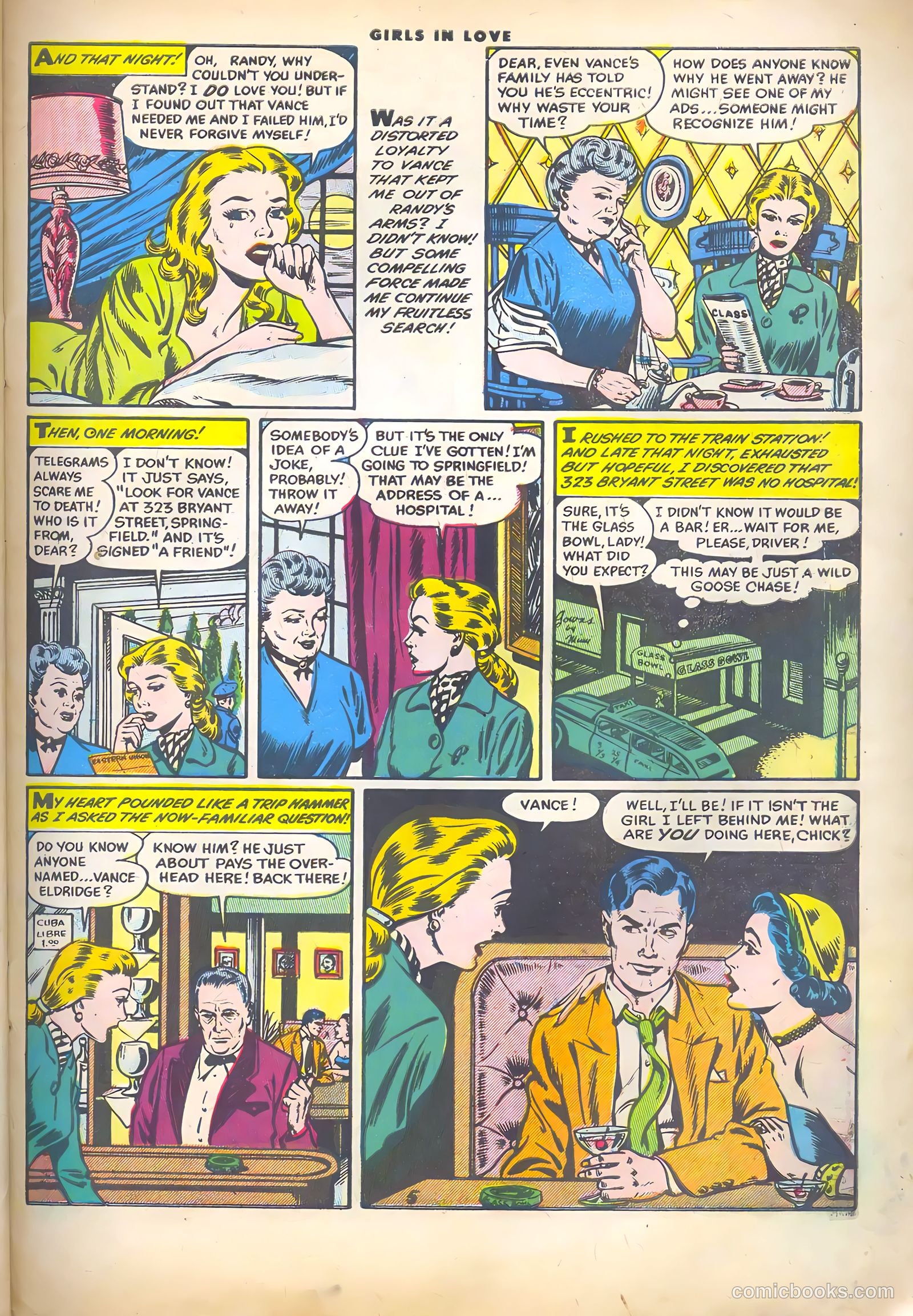 Girls in Love #46 (1955) — page 31 of 36