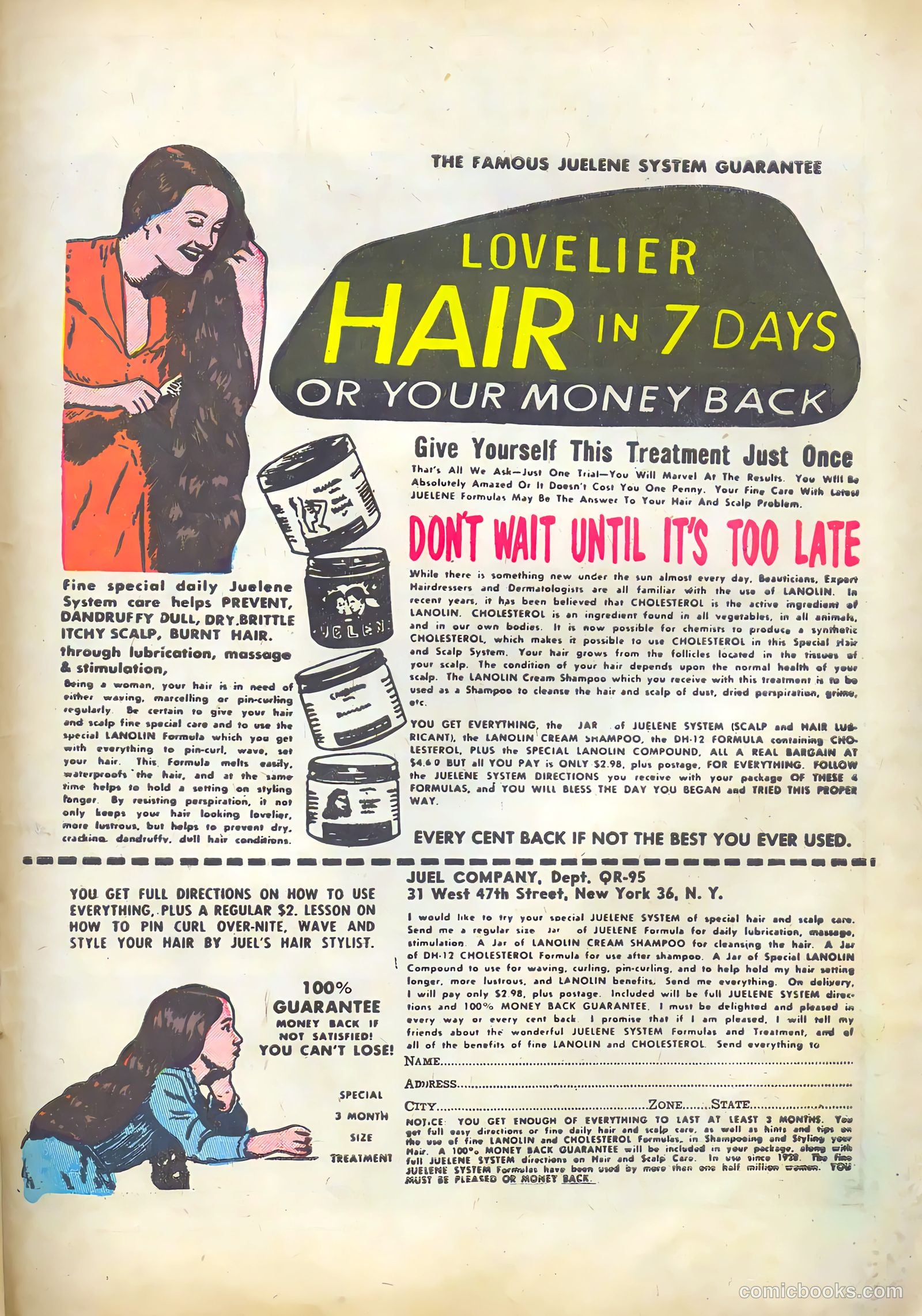 Girls in Love #46 (1955) — page 33 of 36