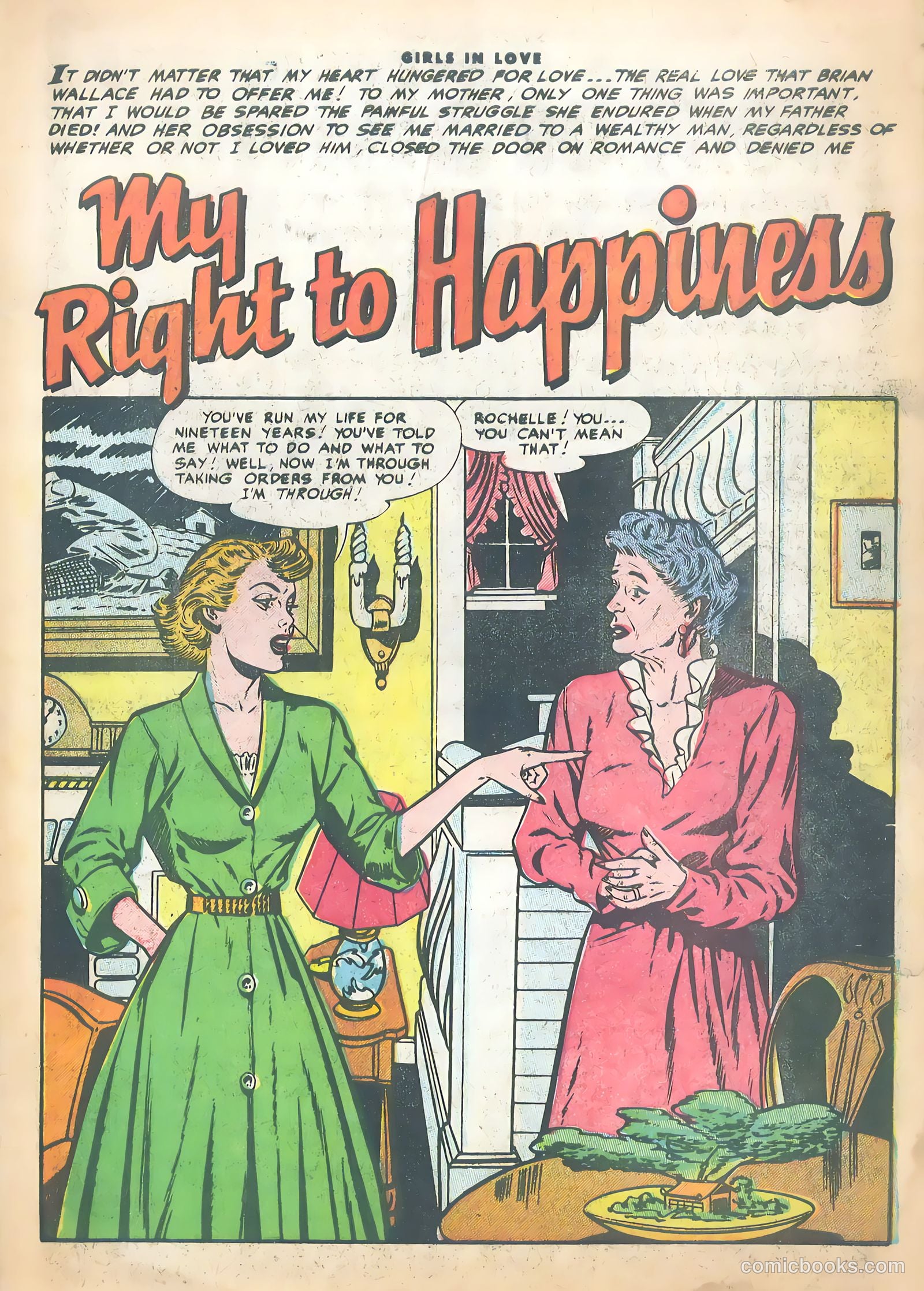 Girls in Love #47 (1955) — page 3 of 37