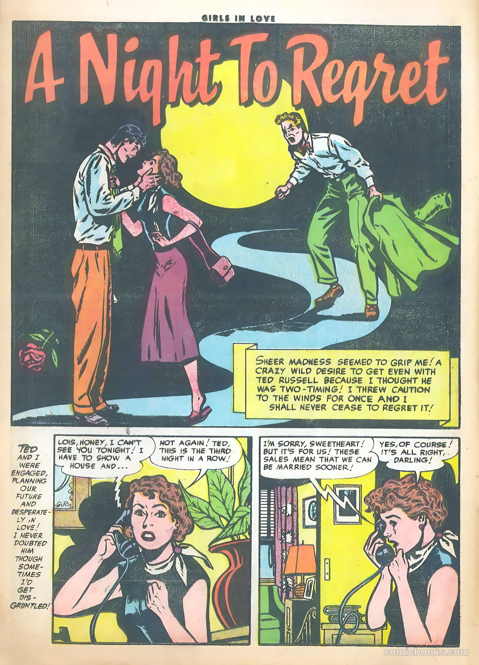 Girls in Love #47 (1955) — page 12 of 37