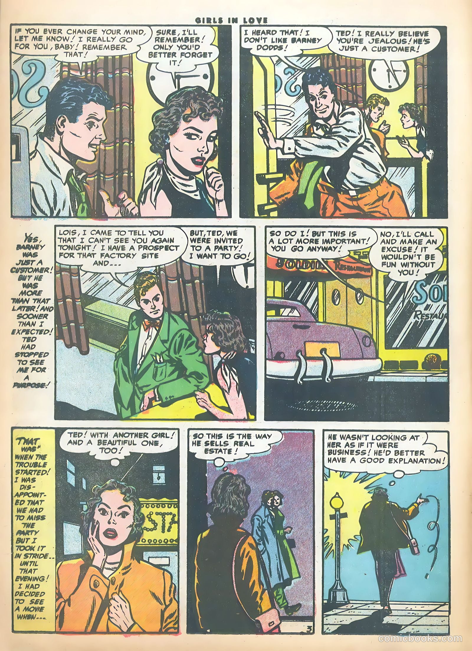 Girls in Love #47 (1955) — page 14 of 37