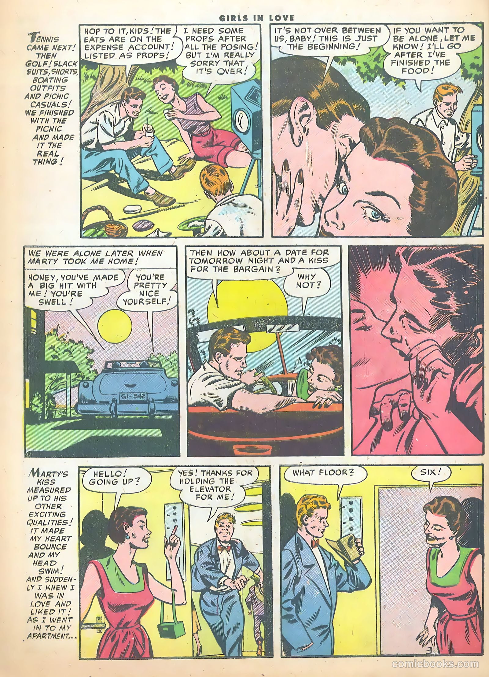 Girls in Love #47 (1955) — page 20 of 37