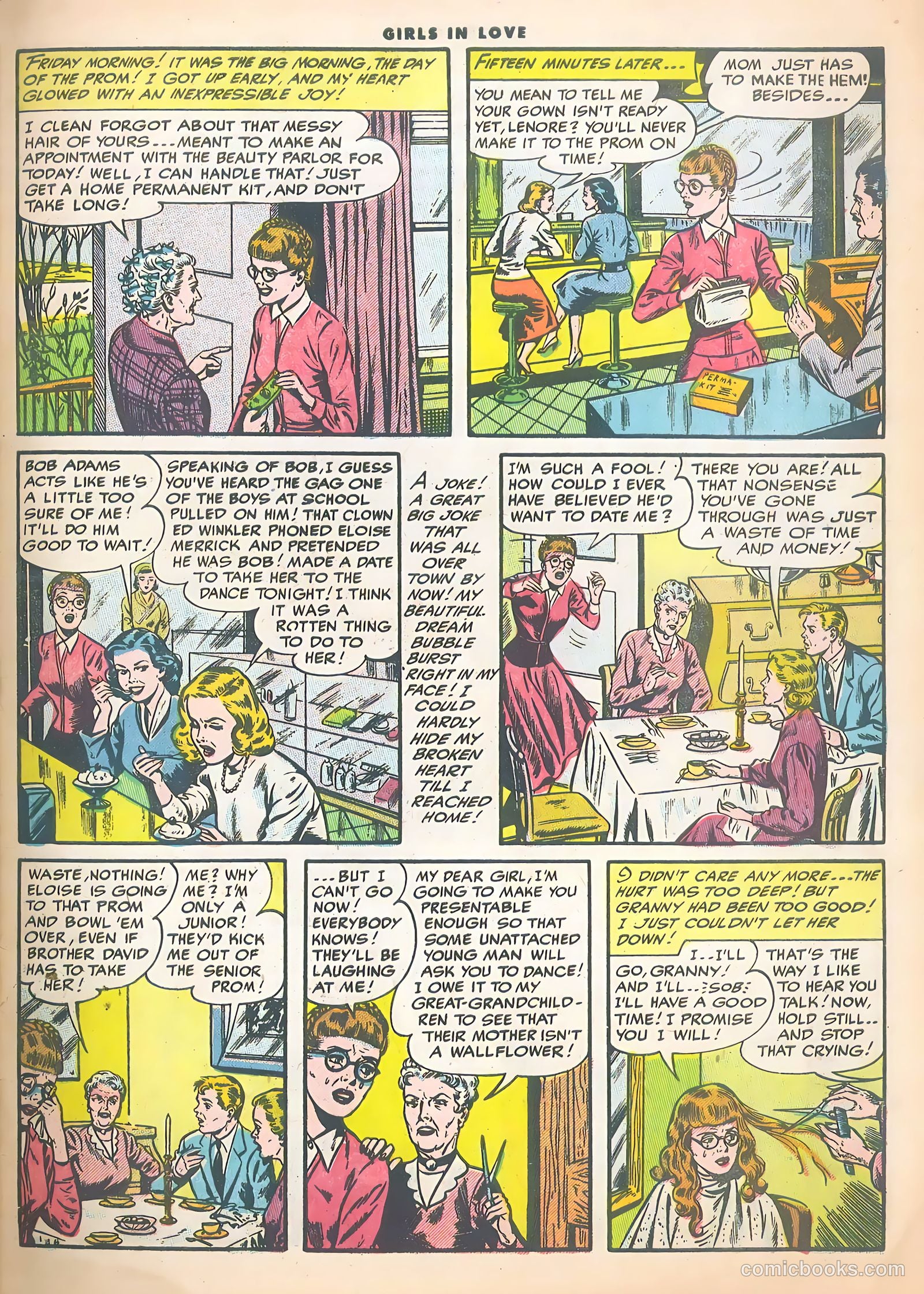 Girls in Love #47 (1955) — page 31 of 37