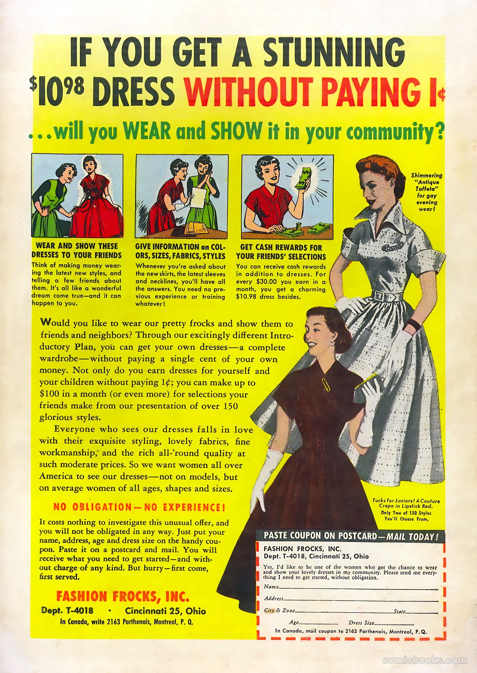 Girls in Love #47 (1955) — page 36 of 37