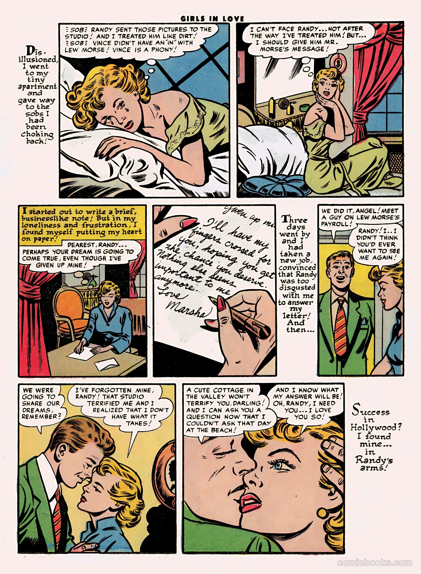 Girls in Love #48 (1955) — page 11 of 36