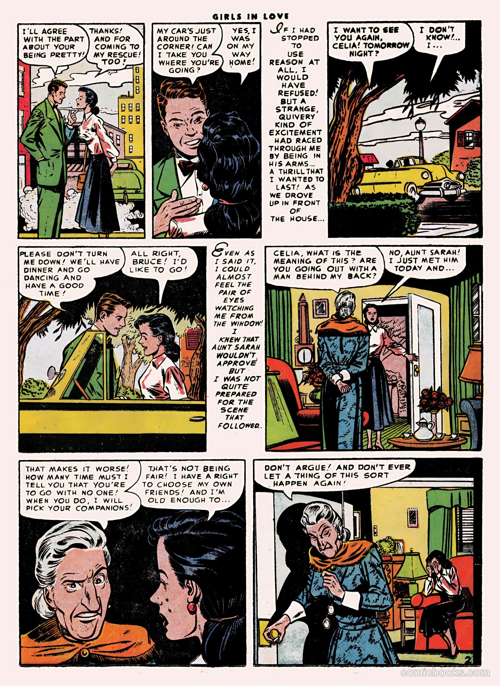Girls in Love #48 (1955) — page 13 of 36