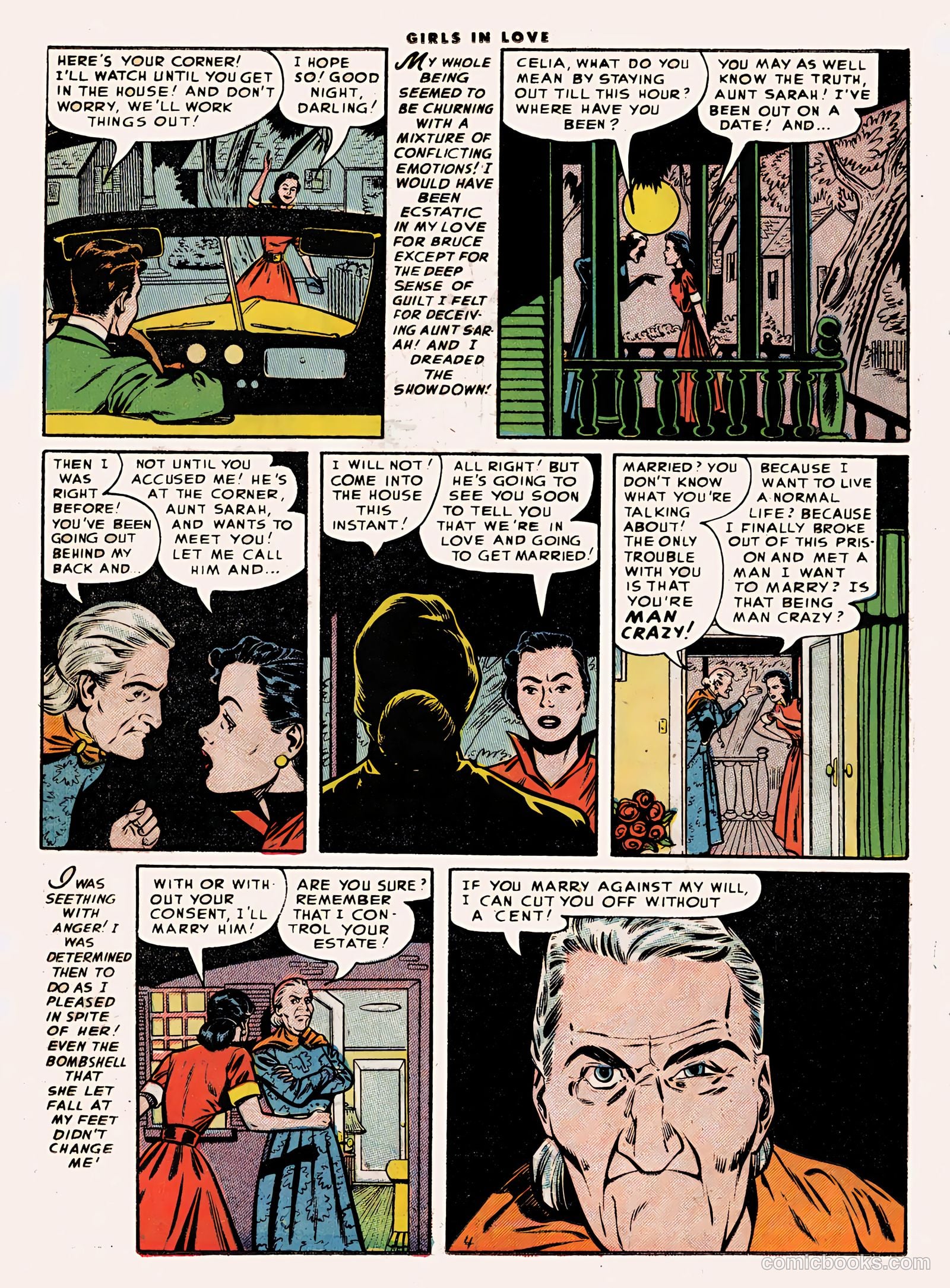 Girls in Love #48 (1955) — page 15 of 36