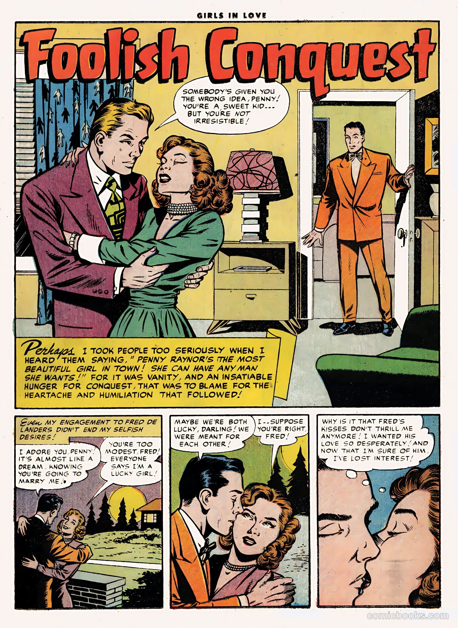 Girls in Love #48 (1955) — page 18 of 36