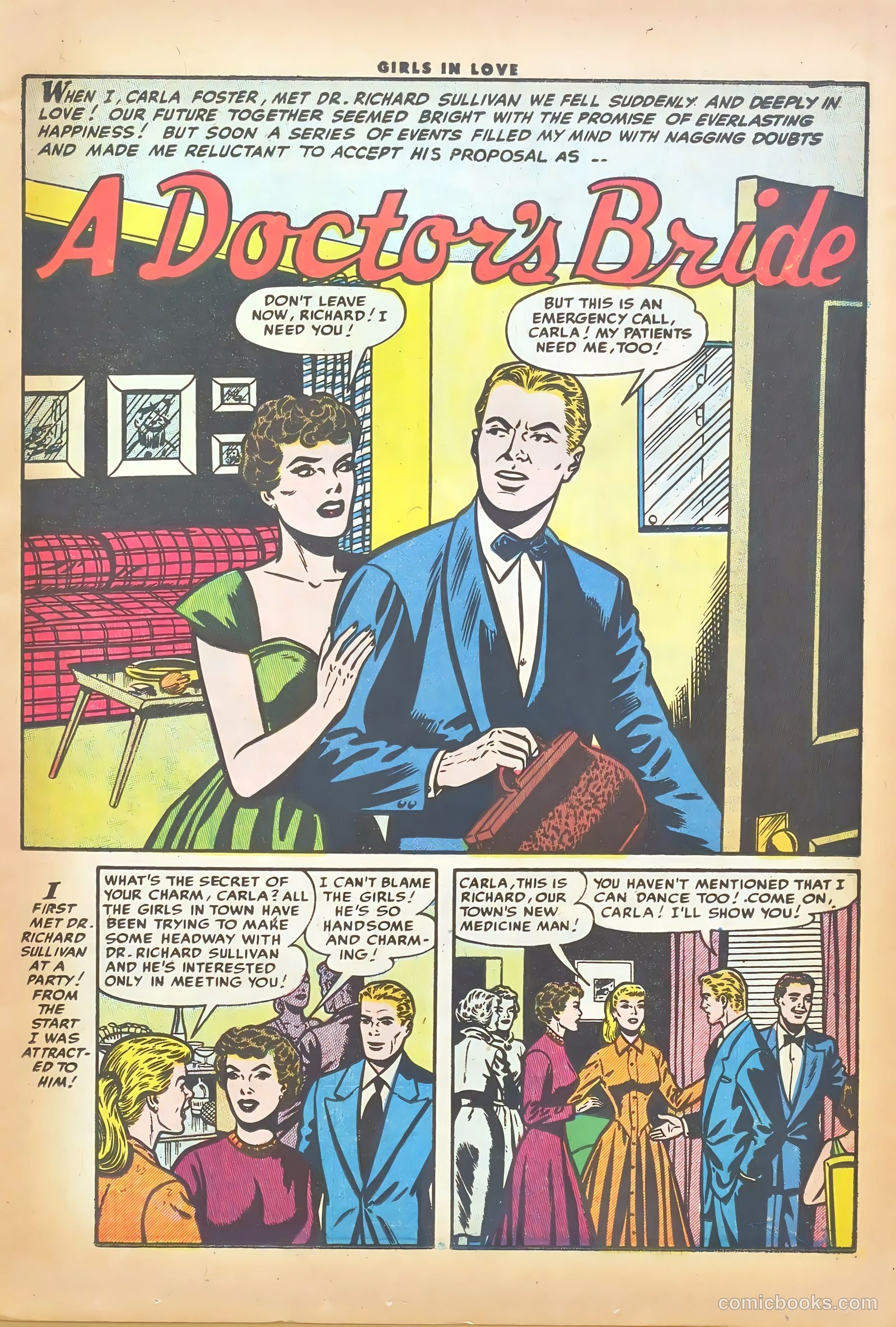 Girls in Love #49 (1955) — page 11 of 36