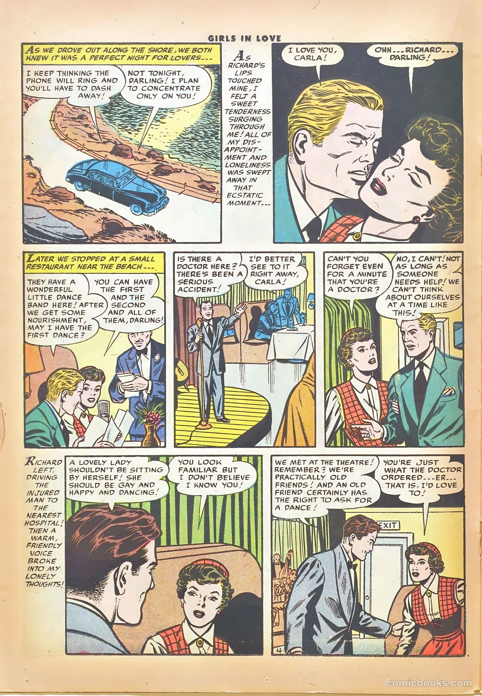 Girls in Love #49 (1955) — page 14 of 36