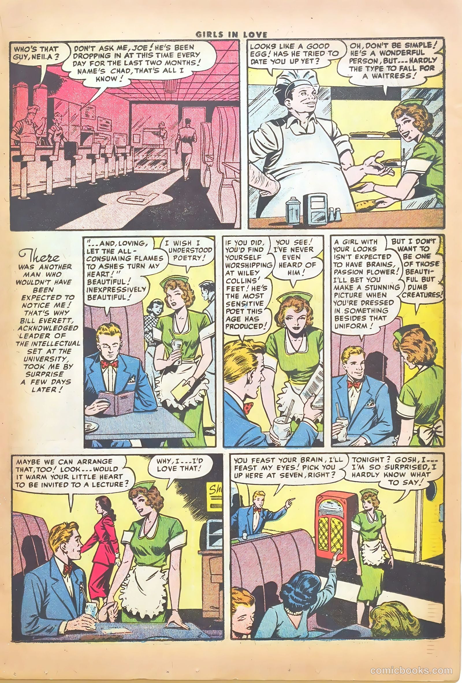 Girls in Love #49 (1955) — page 19 of 36