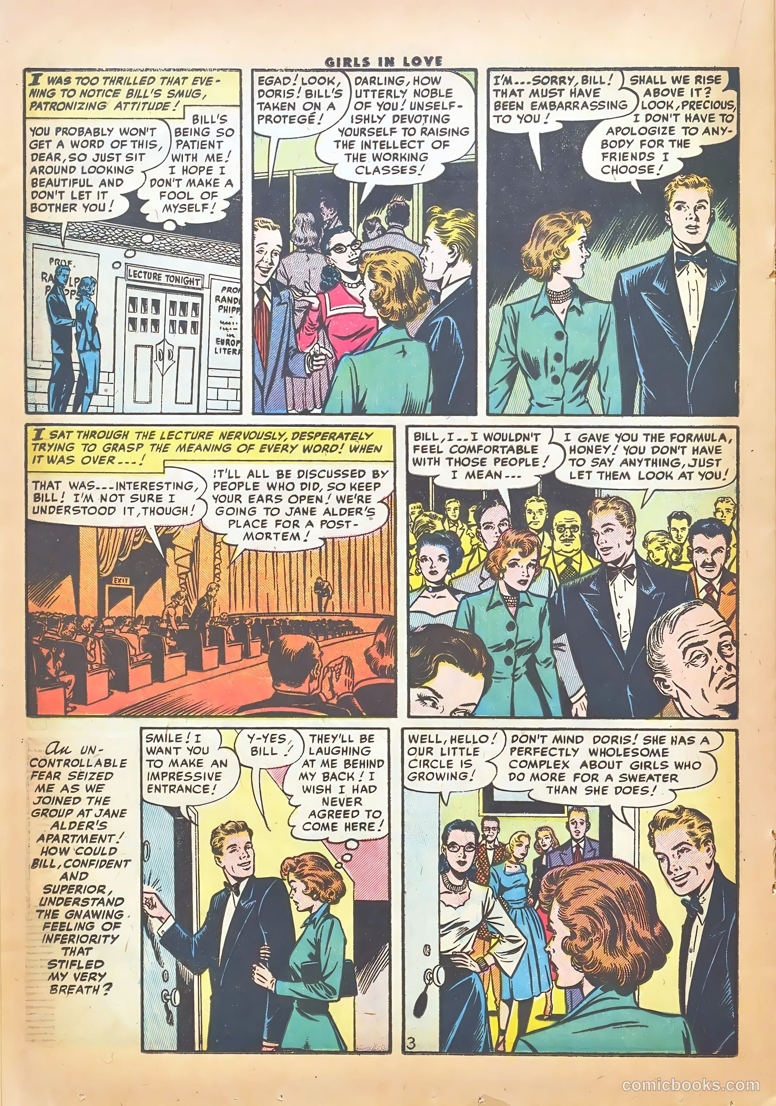 Girls in Love #49 (1955) — page 20 of 36