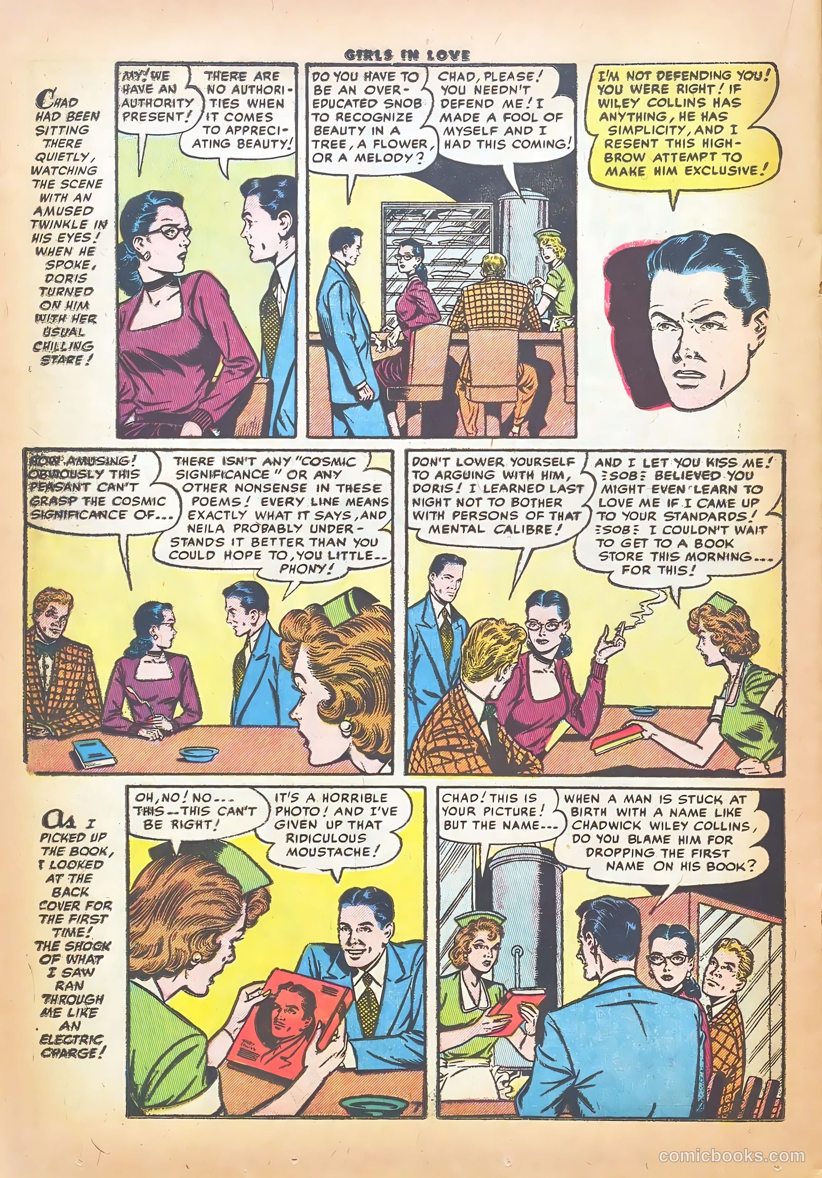 Girls in Love #49 (1955) — page 24 of 36