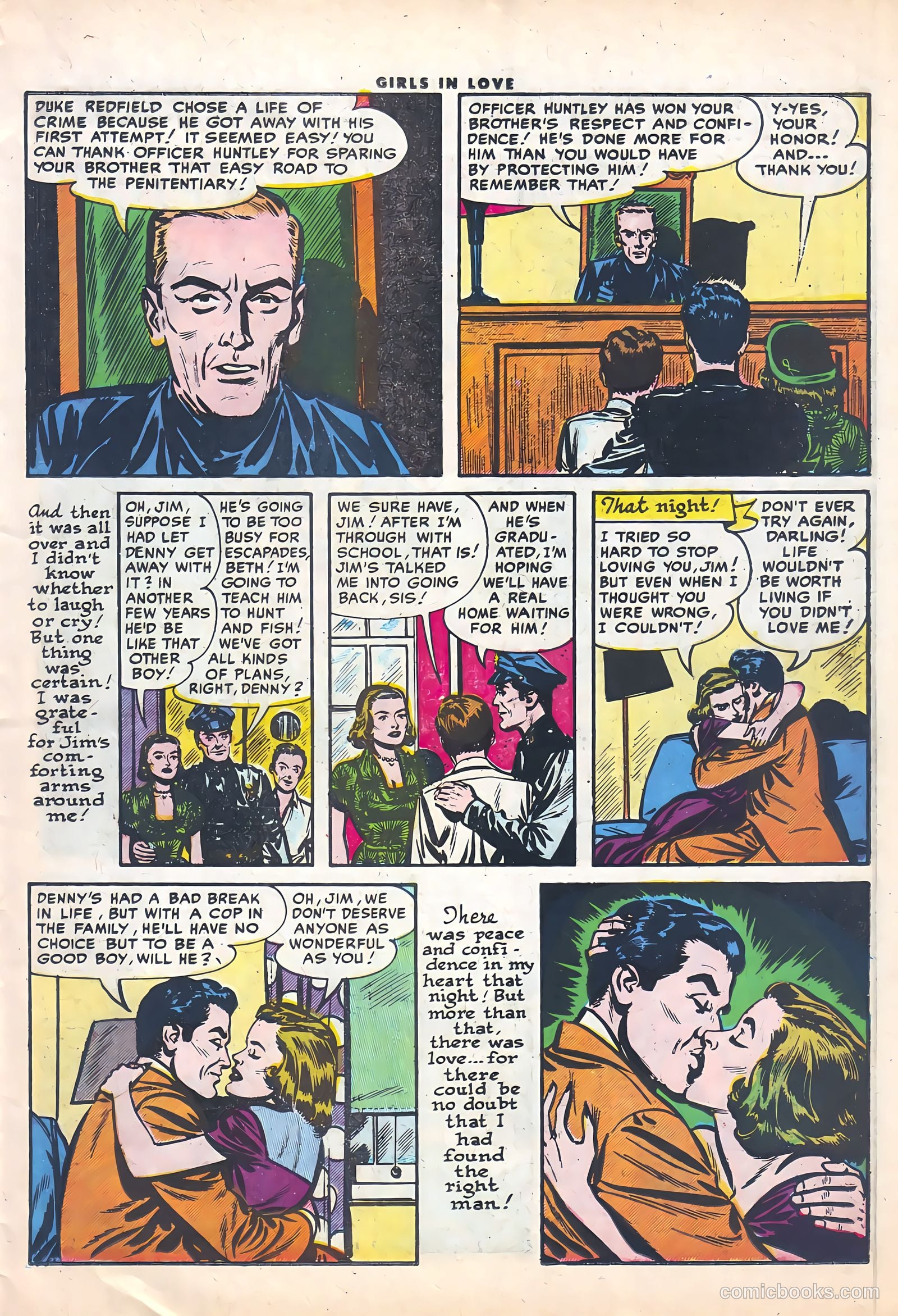 Girls in Love #50 (1956) — page 11 of 36