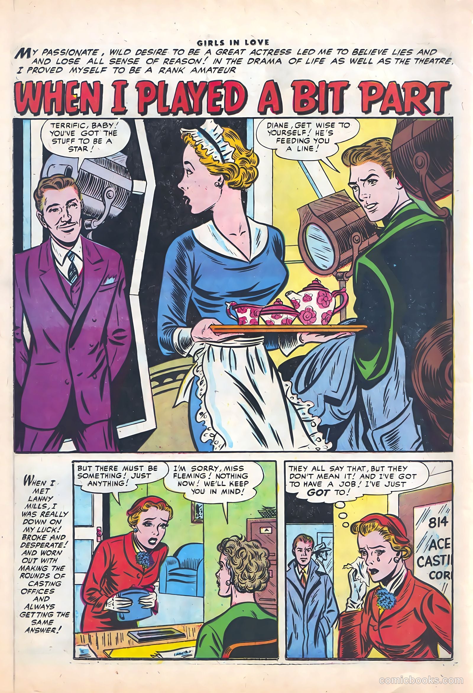 Girls in Love #50 (1956) — page 12 of 36