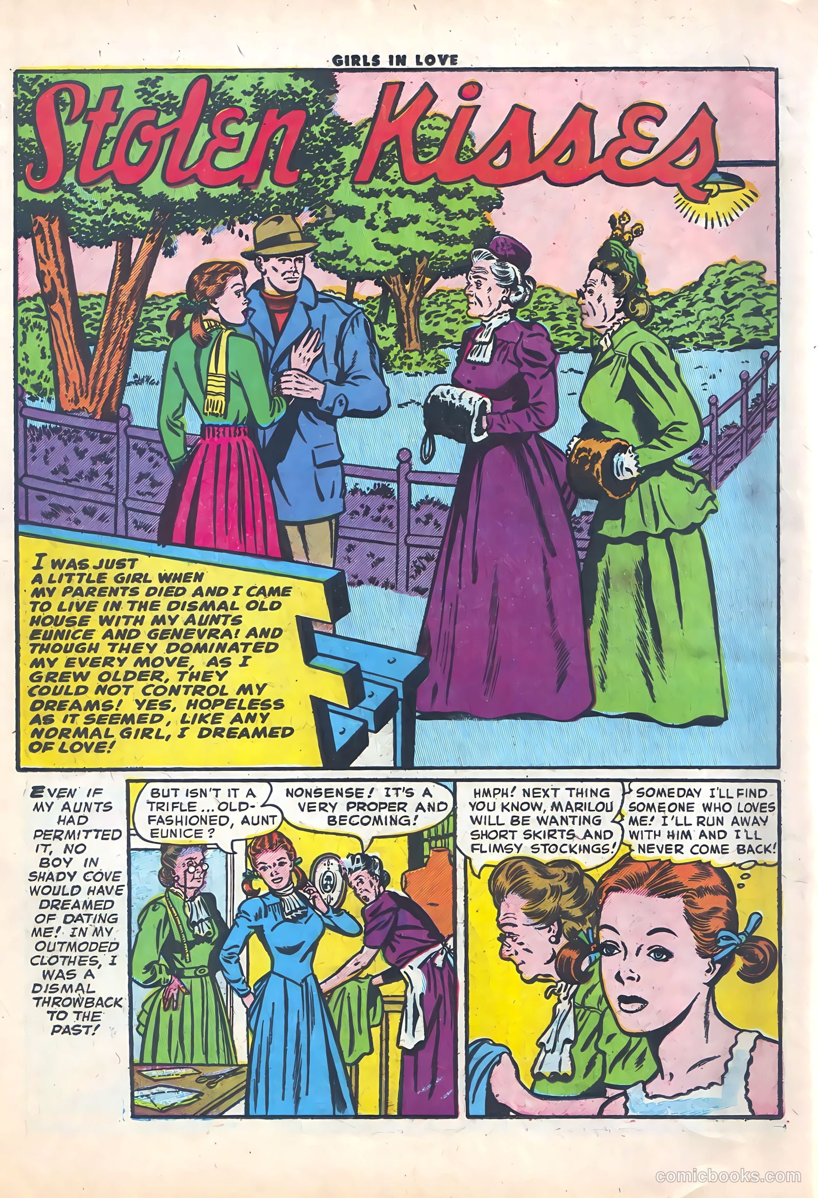 Girls in Love #50 (1956) — page 18 of 36
