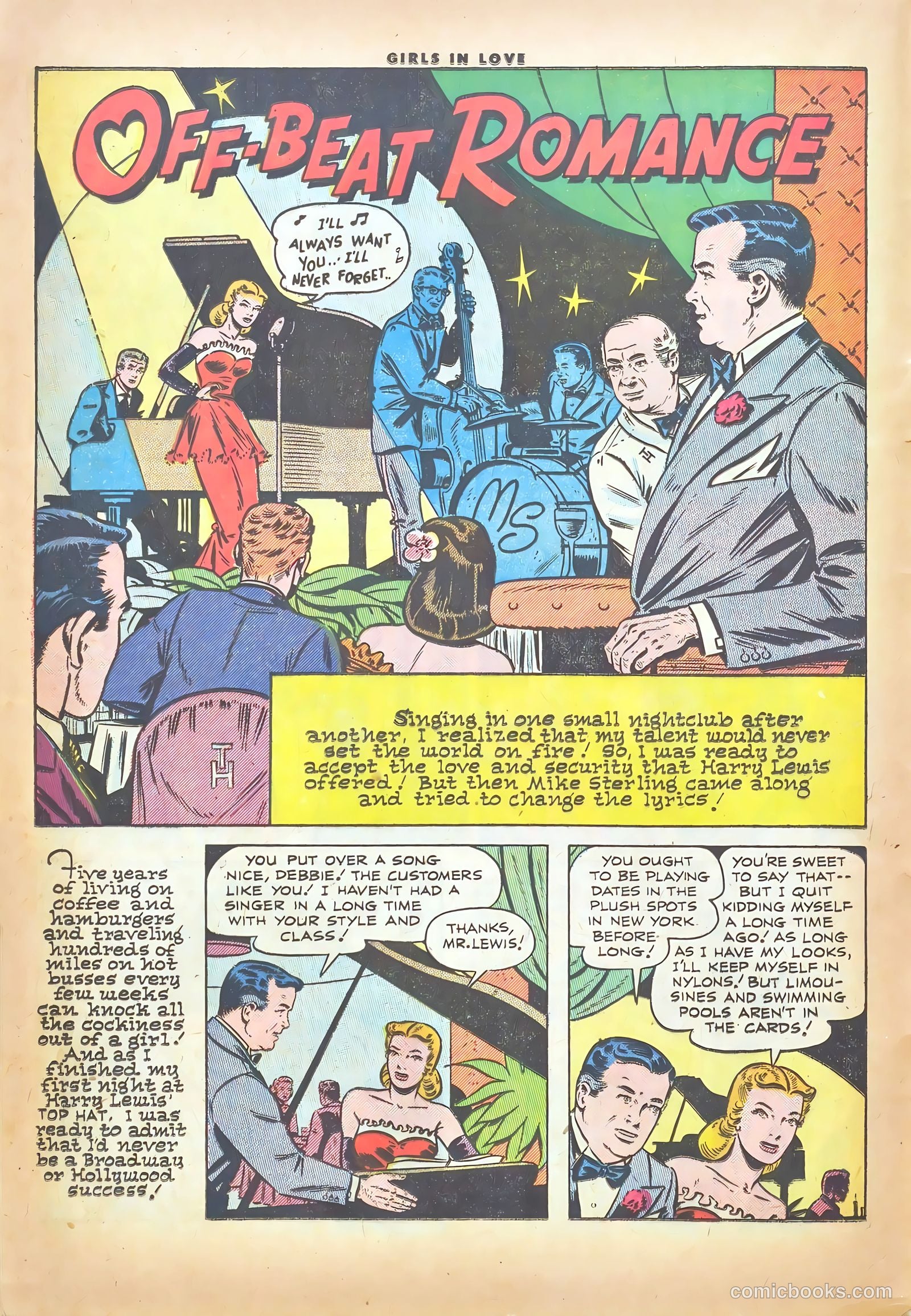 Girls in Love #51 (1956) — page 12 of 36