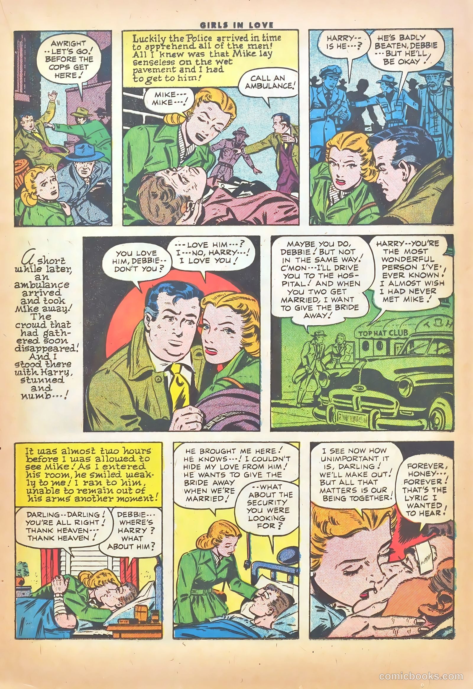 Girls in Love #51 (1956) — page 17 of 36