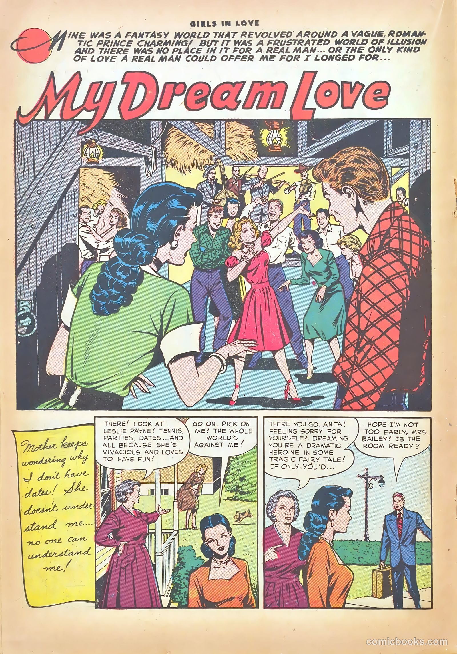 Girls in Love #51 (1956) — page 18 of 36