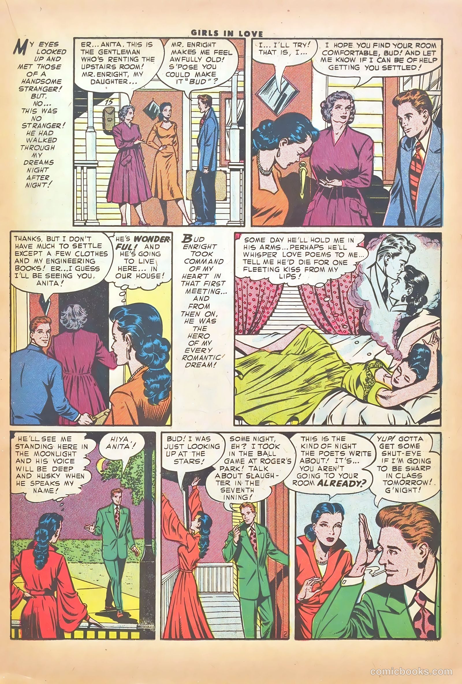 Girls in Love #51 (1956) — page 19 of 36