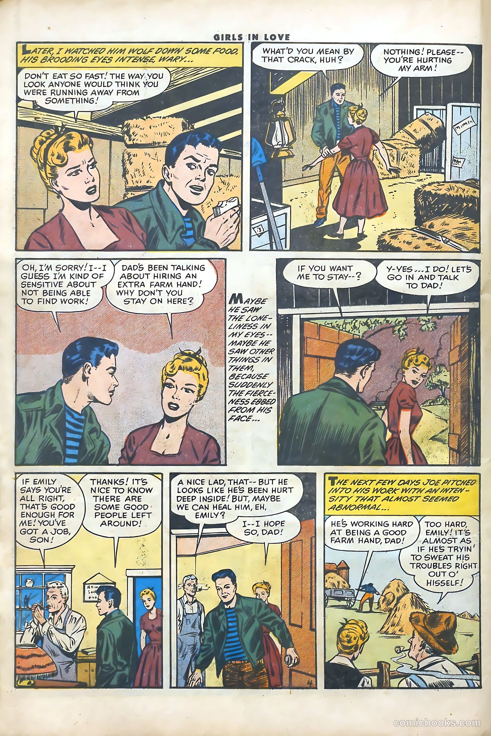 Girls in Love #52 (1956) — page 6 of 37