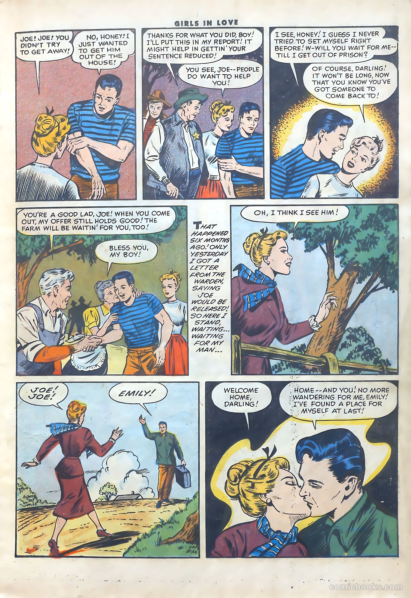 Girls in Love #52 (1956) — page 11 of 37