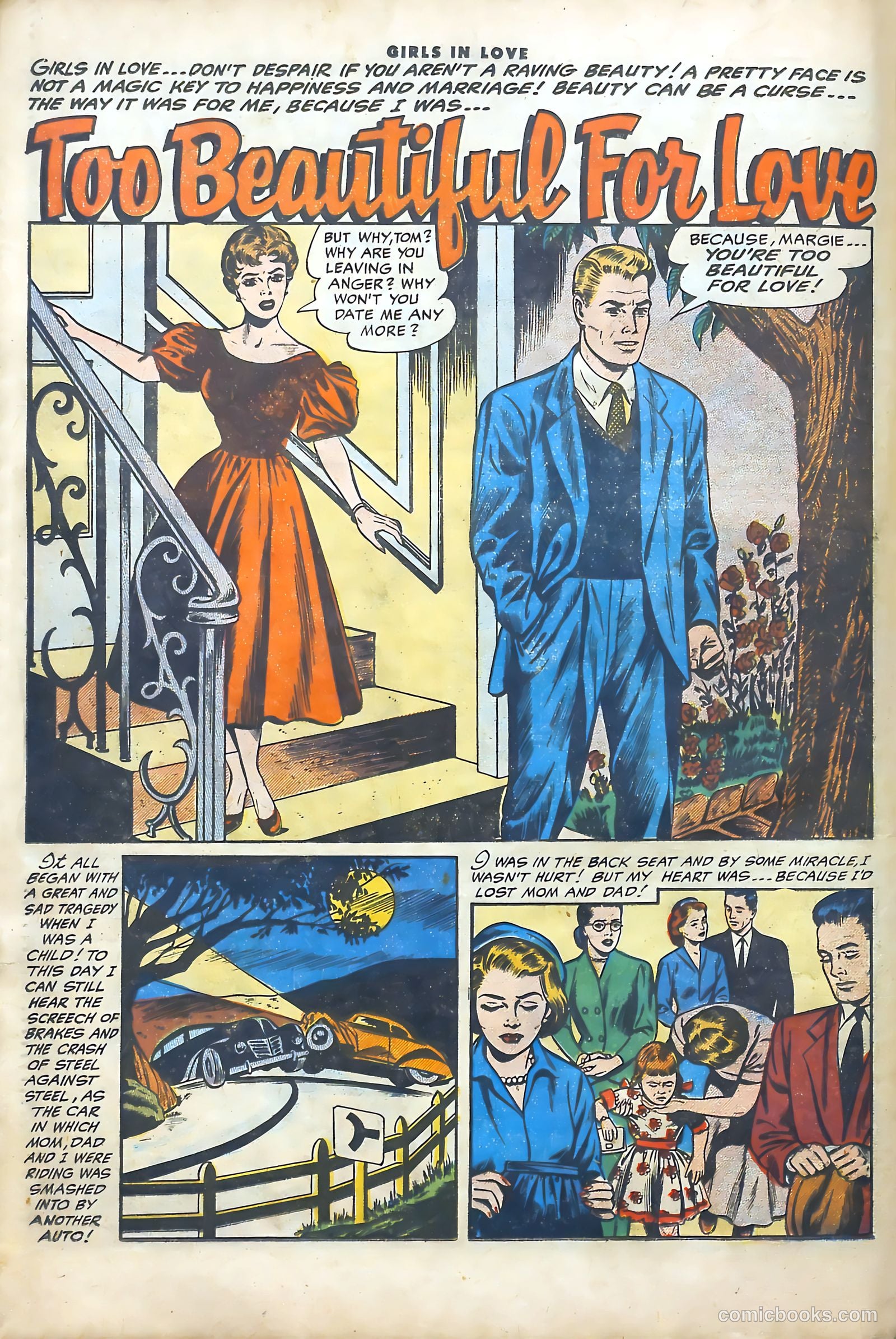 Girls in Love #52 (1956) — page 12 of 37