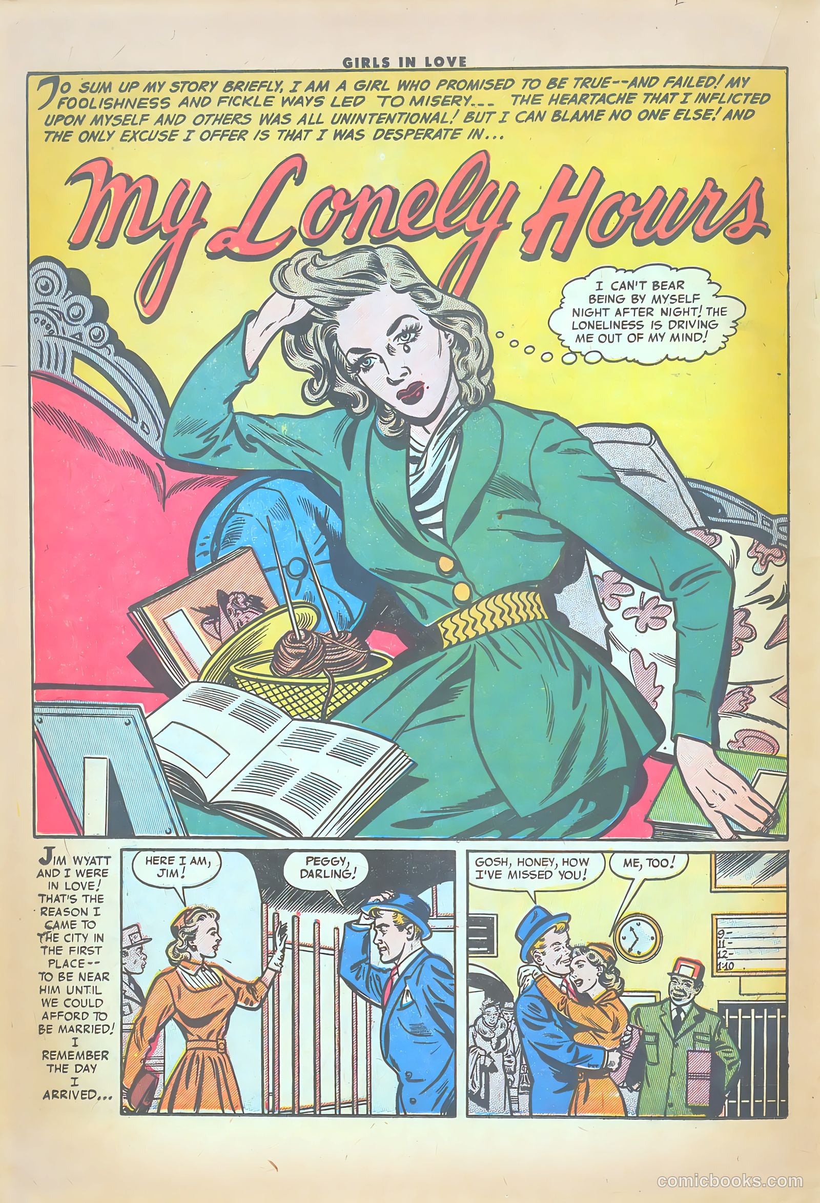 Girls in Love #52 (1956) — page 18 of 37