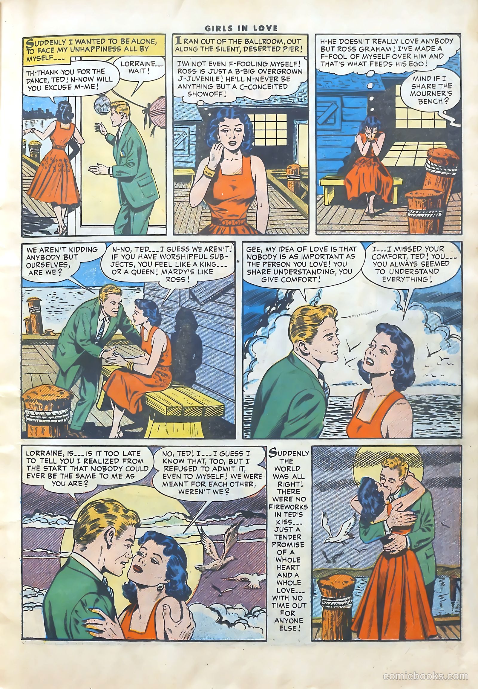 Girls in Love #53 (1956) — page 11 of 36