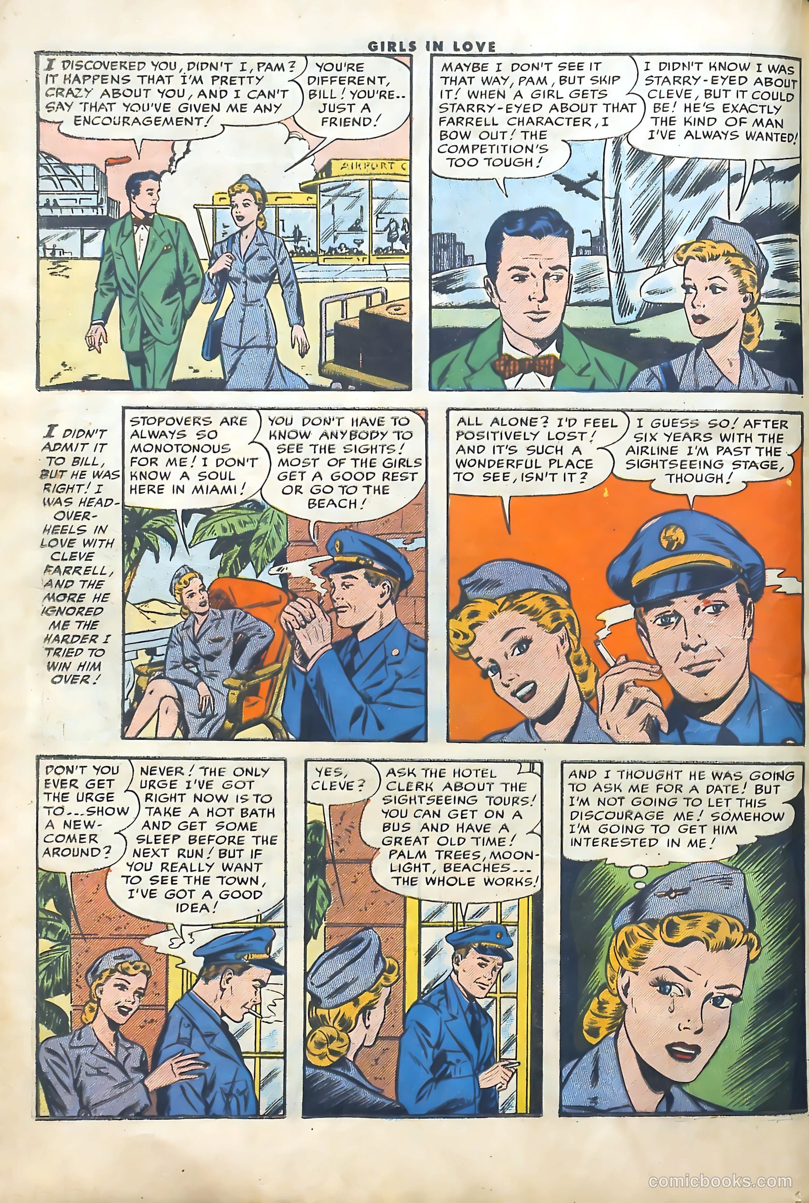 Girls in Love #53 (1956) — page 20 of 36