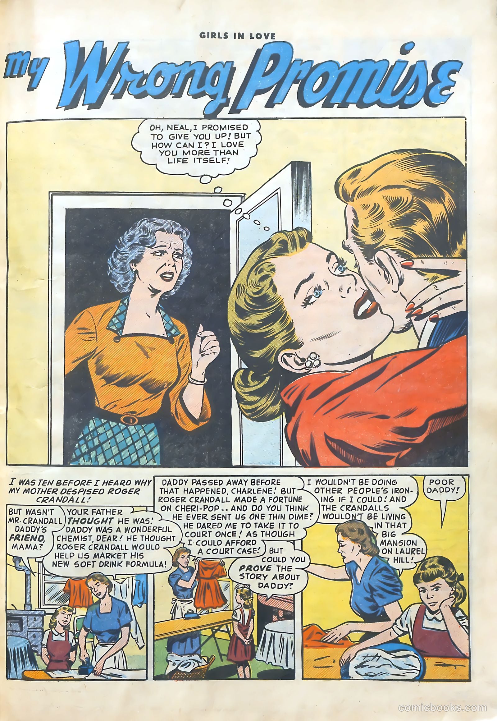 Girls in Love #53 (1956) — page 27 of 36