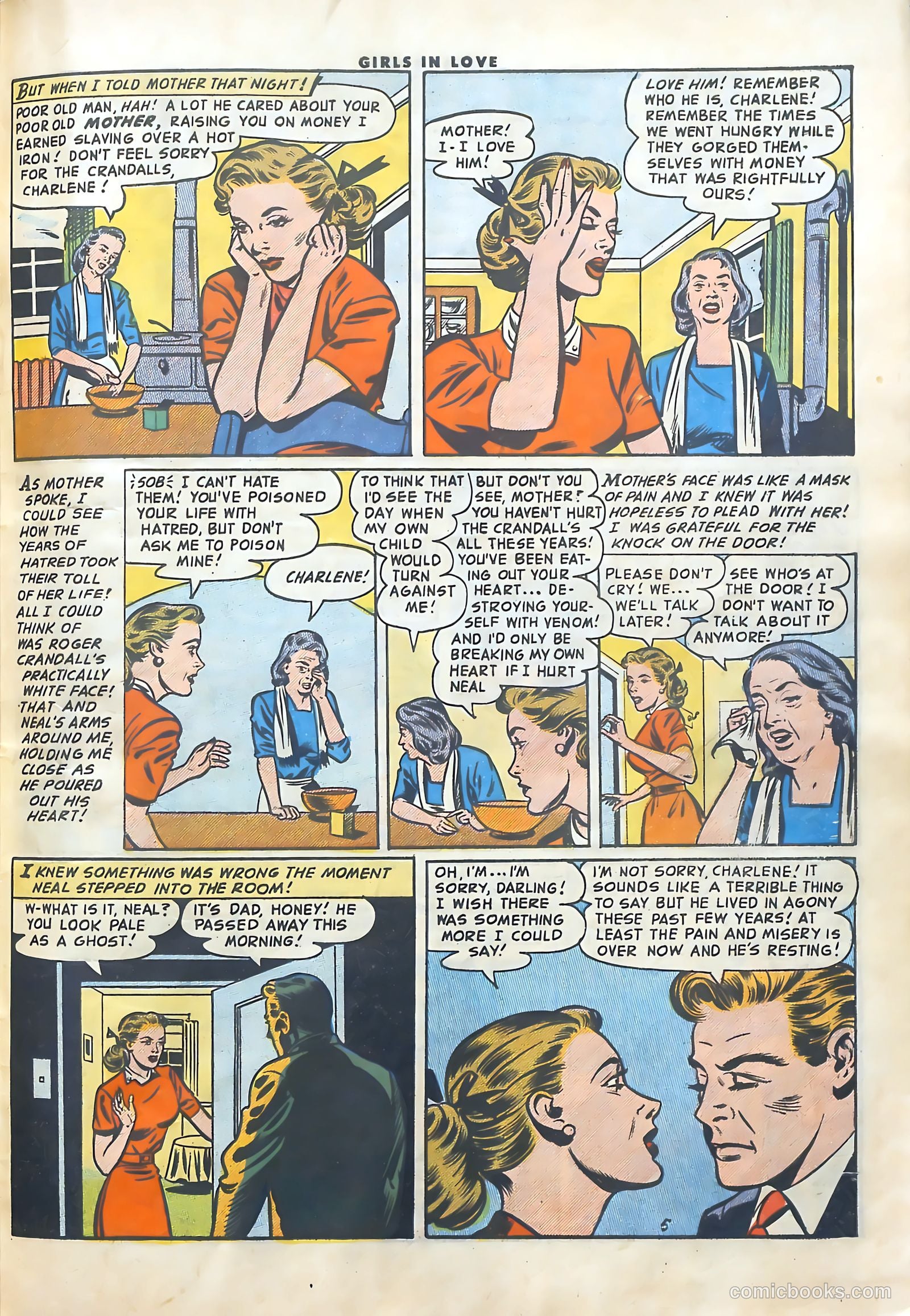 Girls in Love #53 (1956) — page 31 of 36