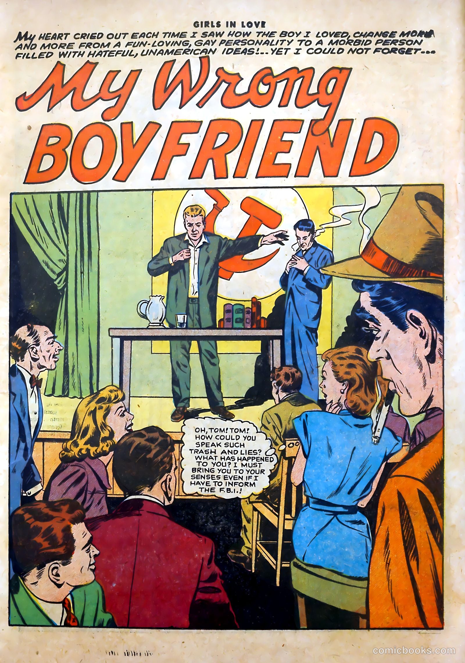 Girls in Love #54 (1956) — page 3 of 36