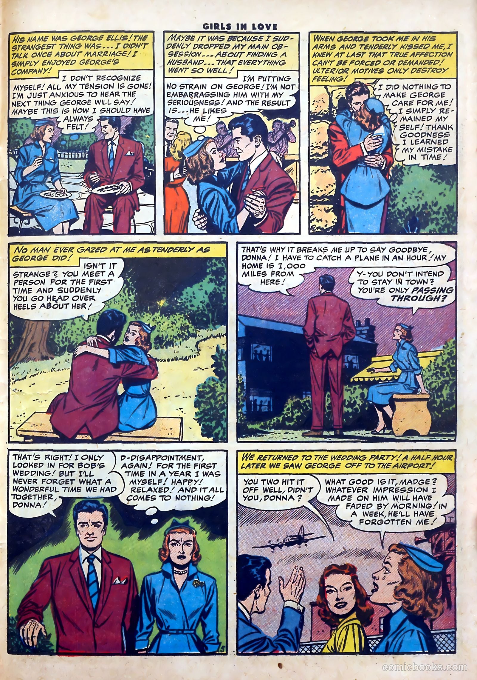 Girls in Love #54 (1956) — page 31 of 36